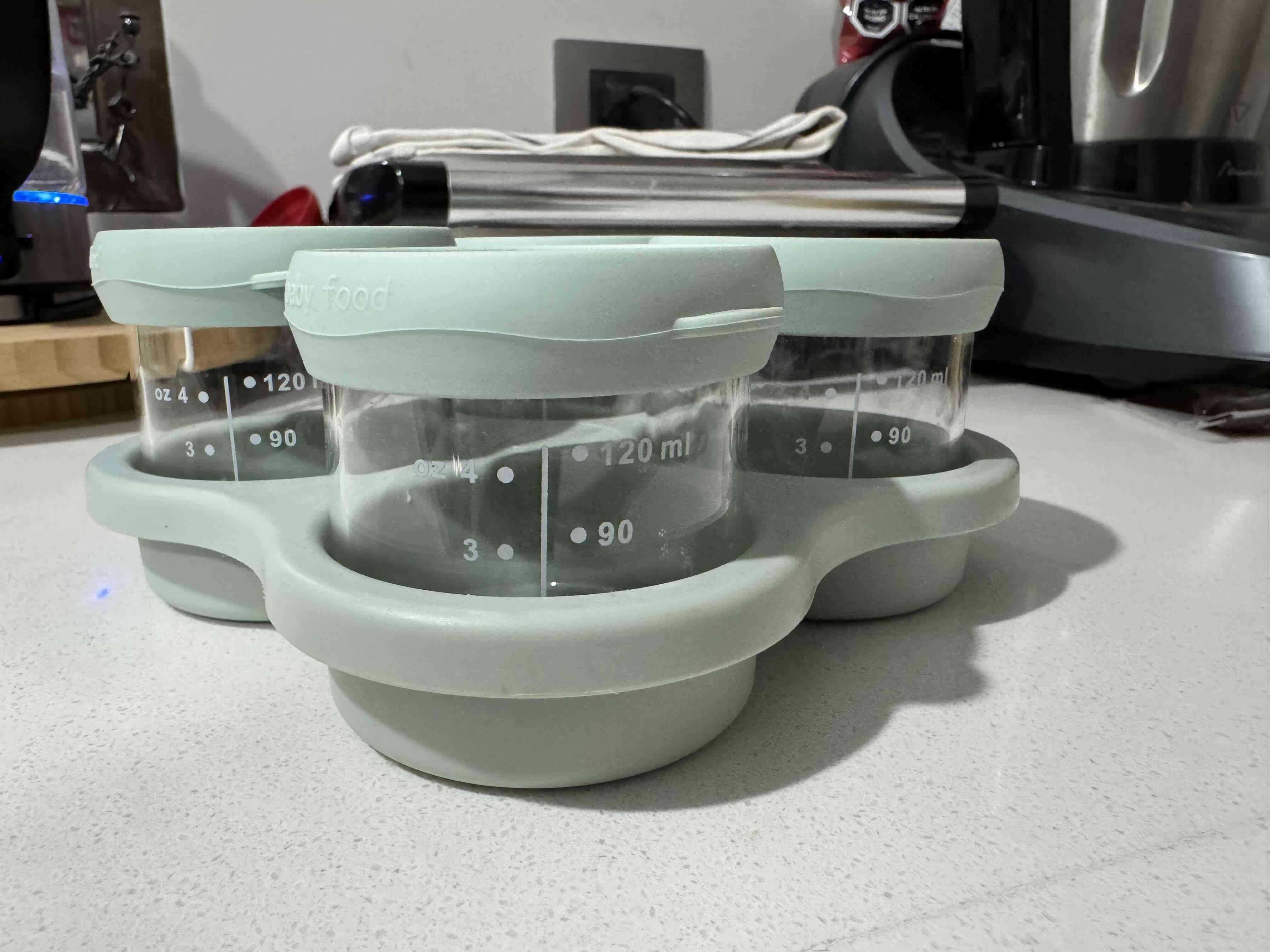 Set de recipientes de silicona - miniatura 4