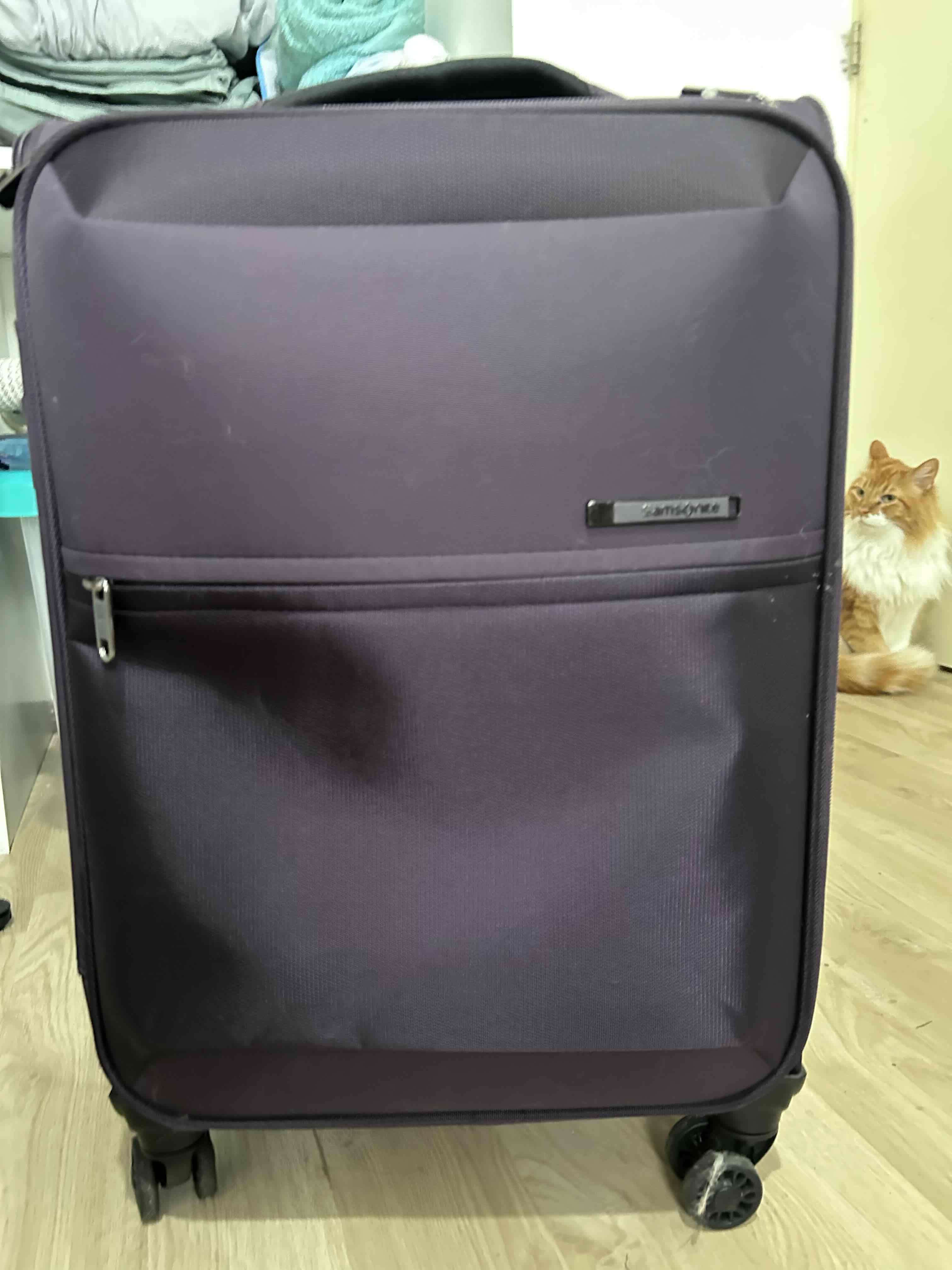 Maleta Samsonite morada mediana - miniatura 2