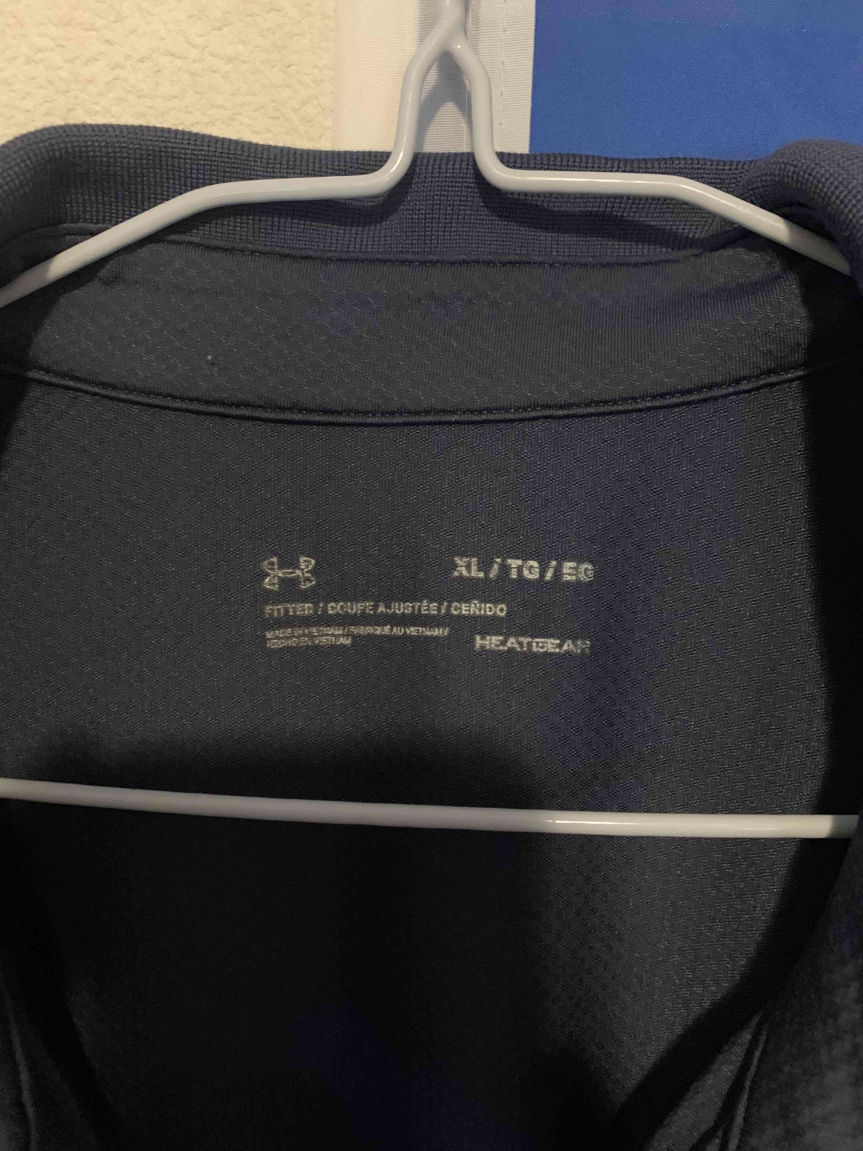 Polera polo azul Under Armour - miniatura 2