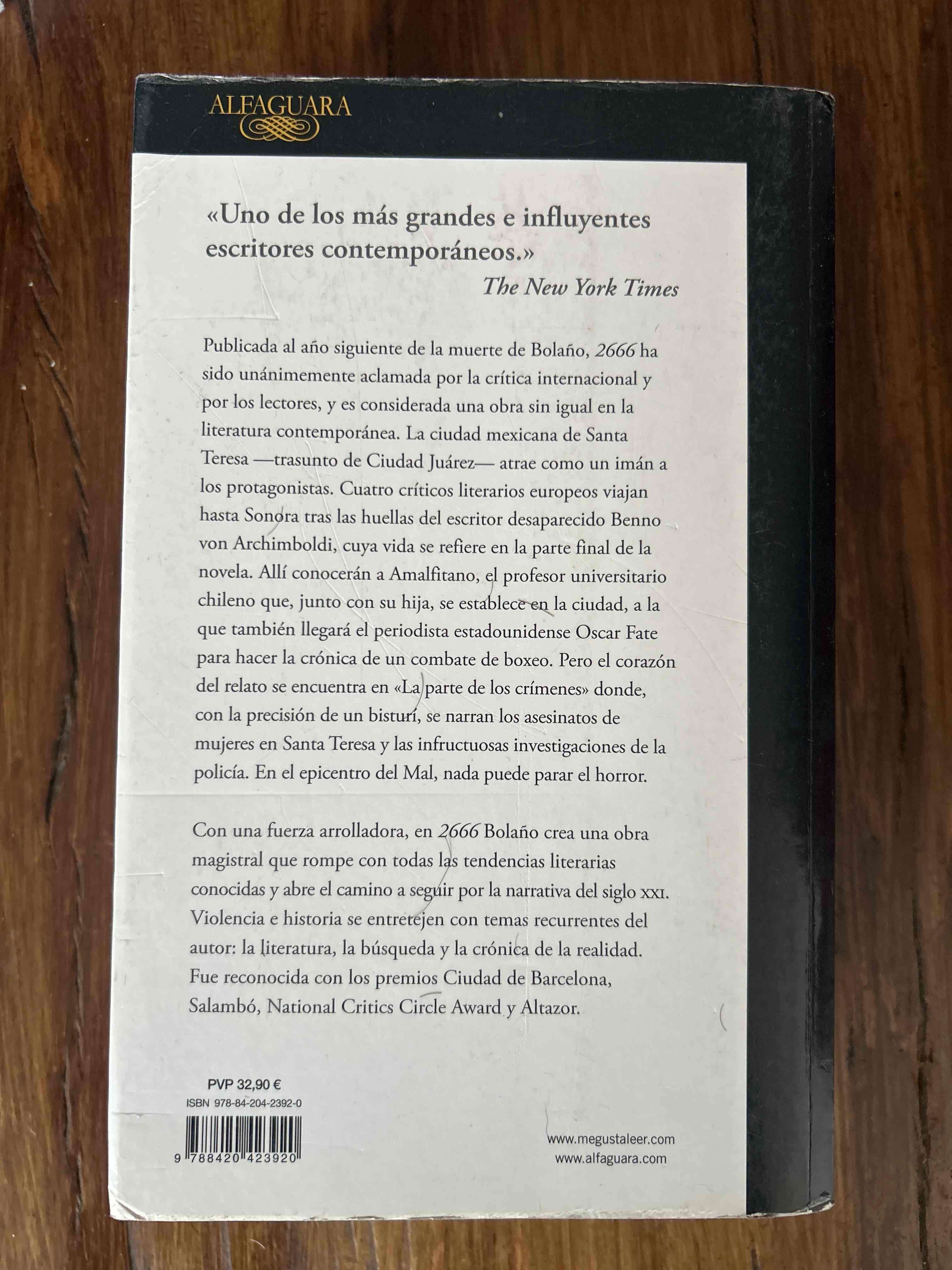 Libro '2666' de Roberto Bolaño - miniatura 2