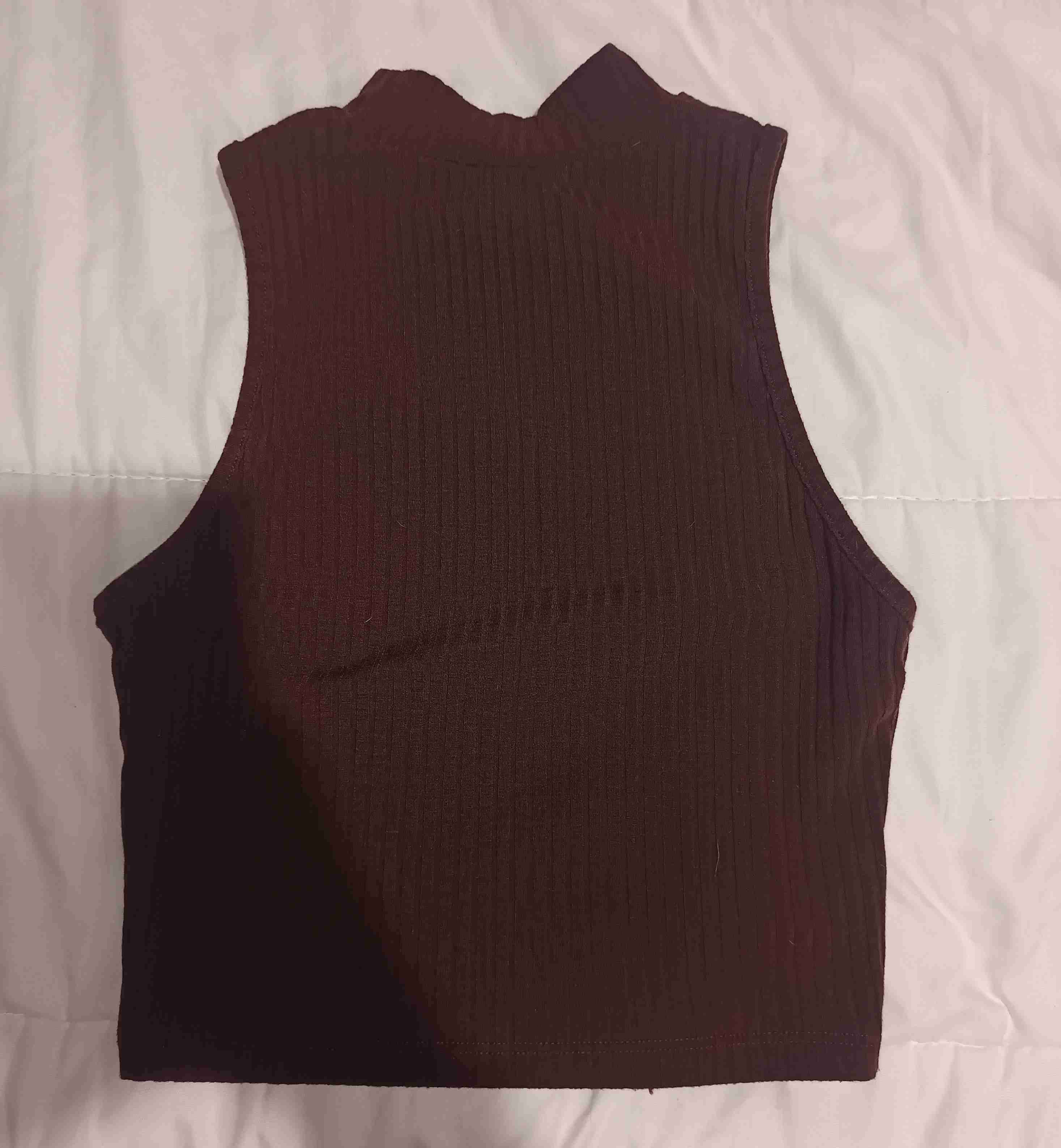 Top sin mangas cafe - miniatura 2