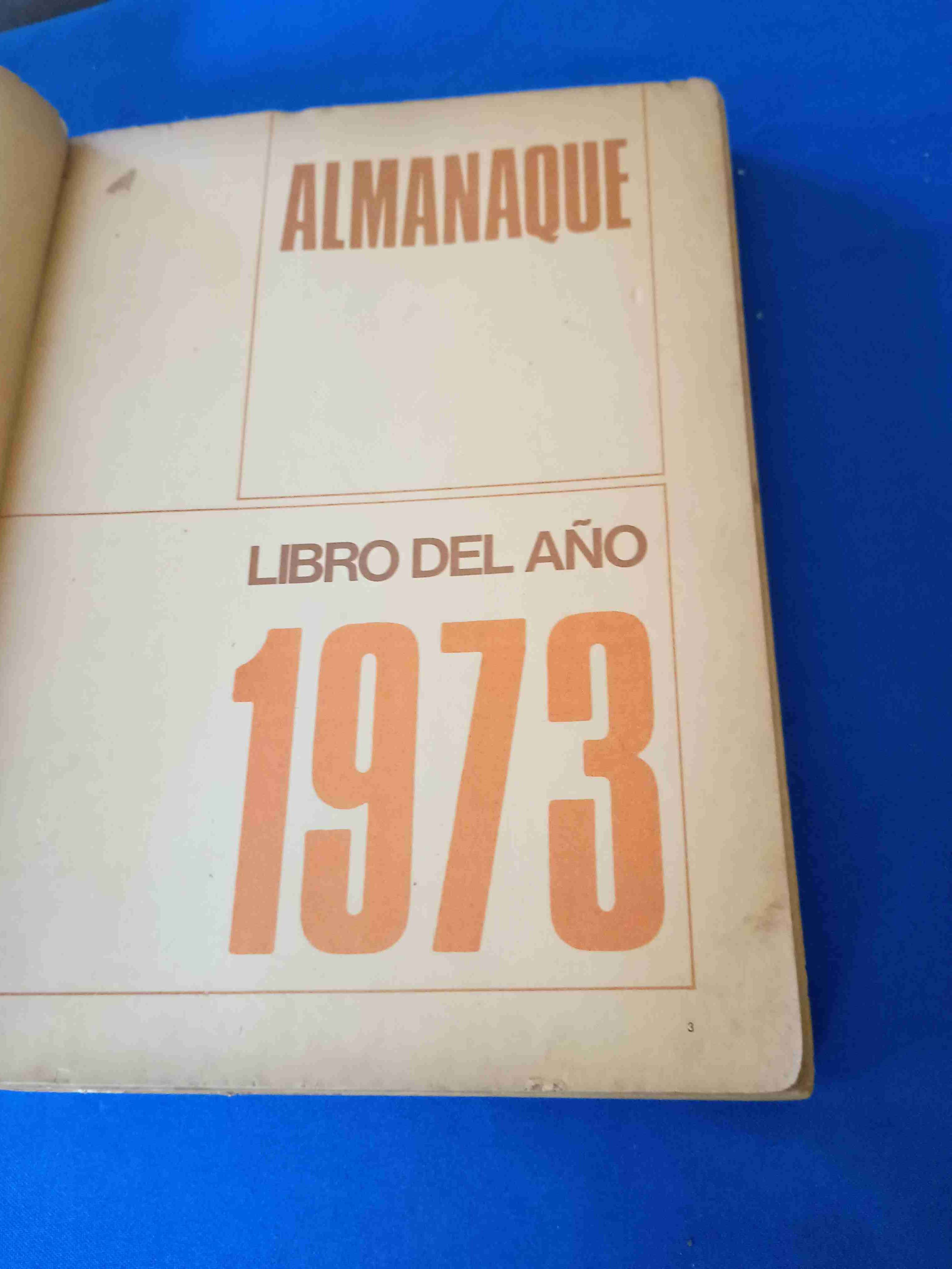 Almanaque Libro del Año 1973 - miniatura 1