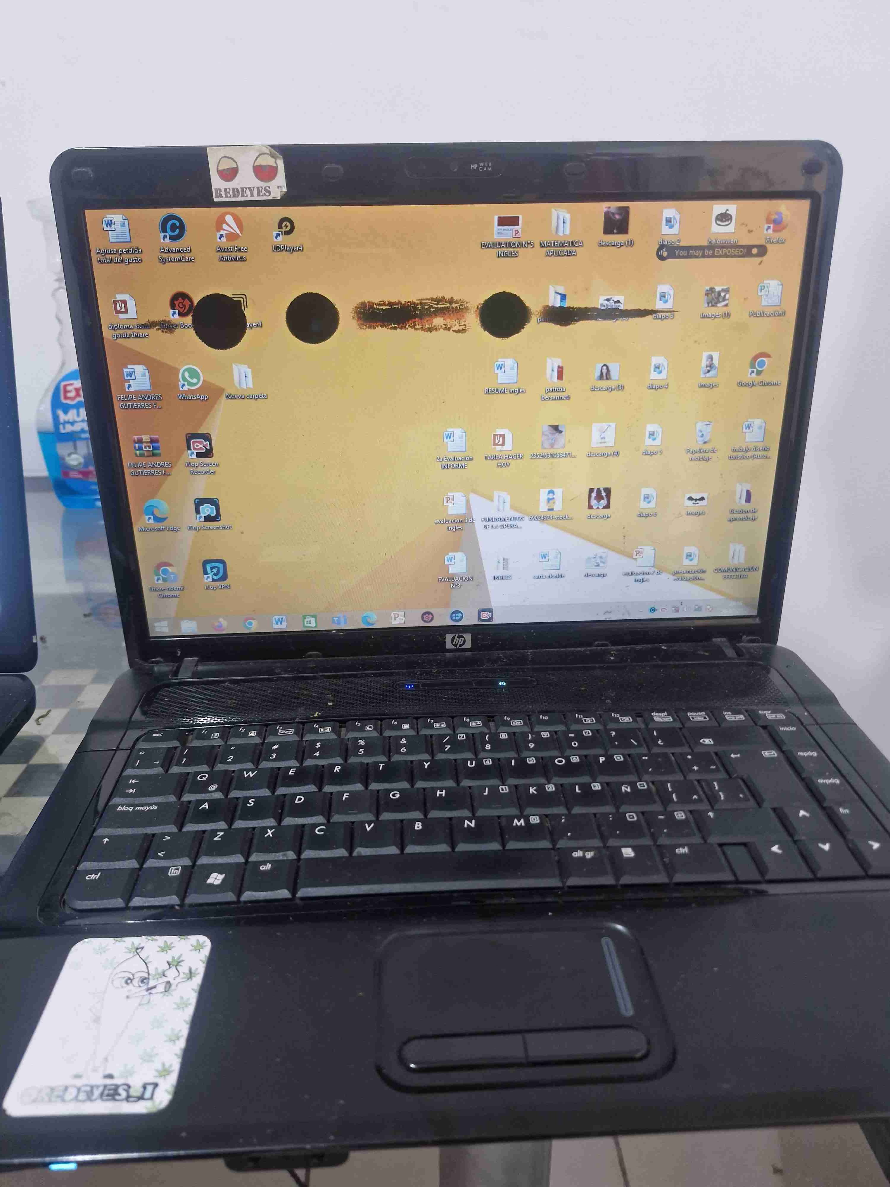 Laptop HP usada - miniatura 2