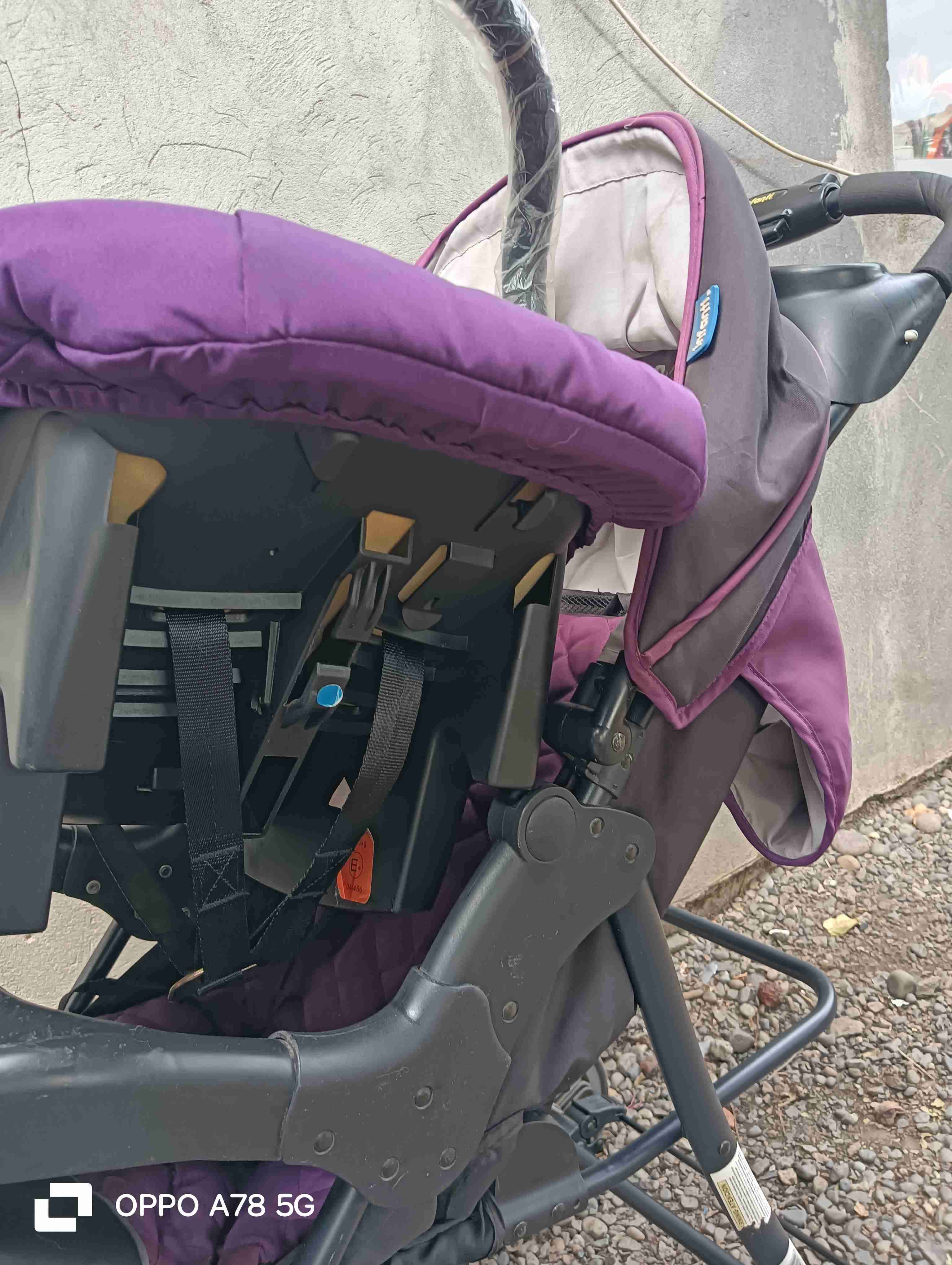 Silla de auto morada Infanti - miniatura 2