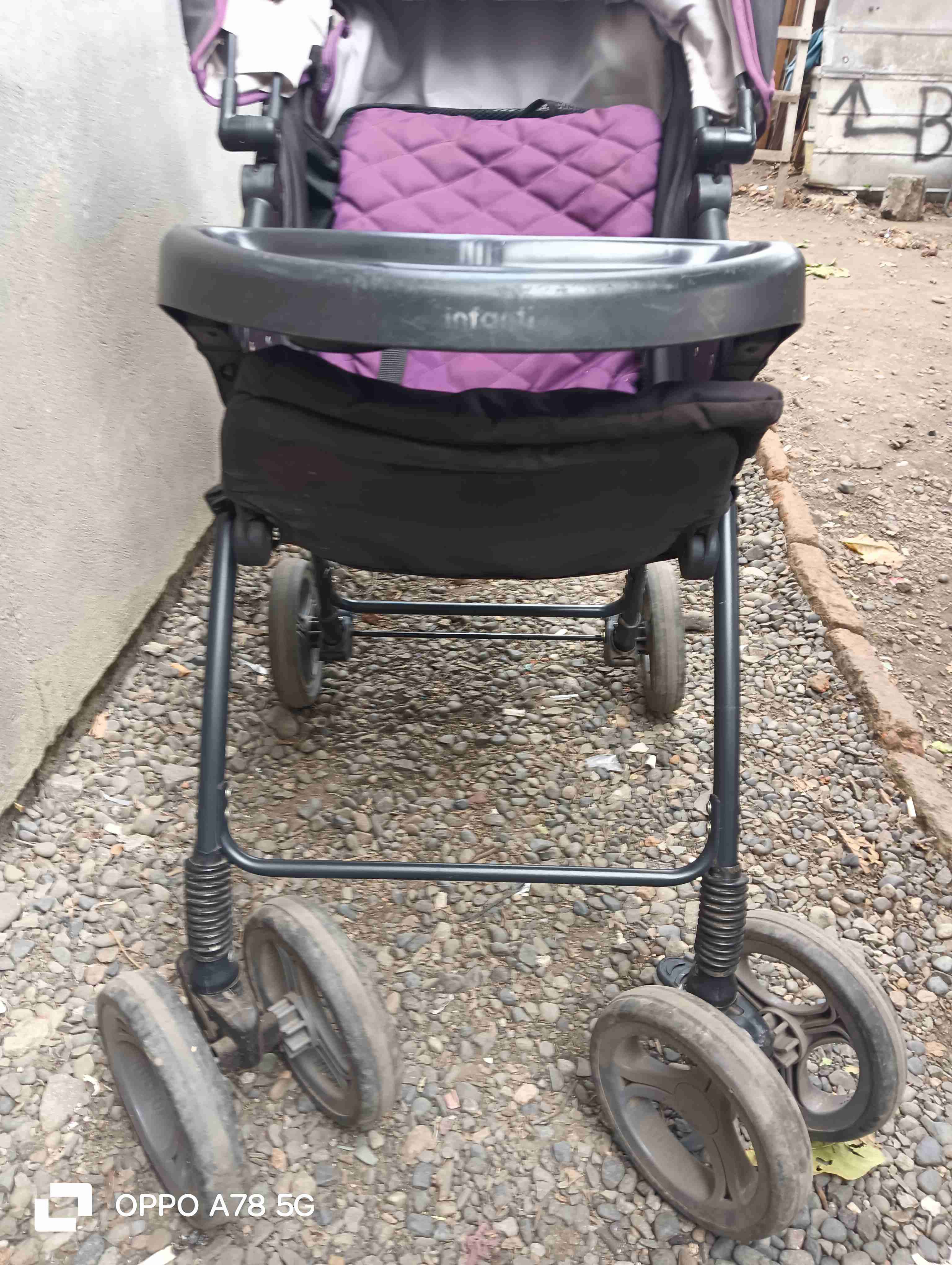 Silla de auto morada Infanti - miniatura 3