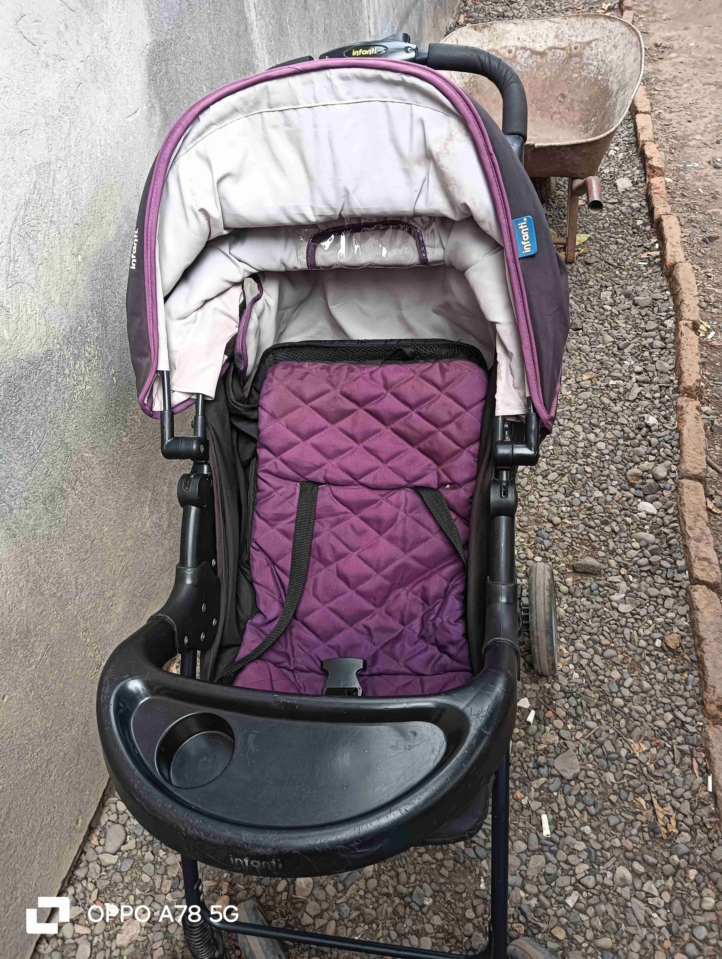 Silla de auto morada Infanti - miniatura 5