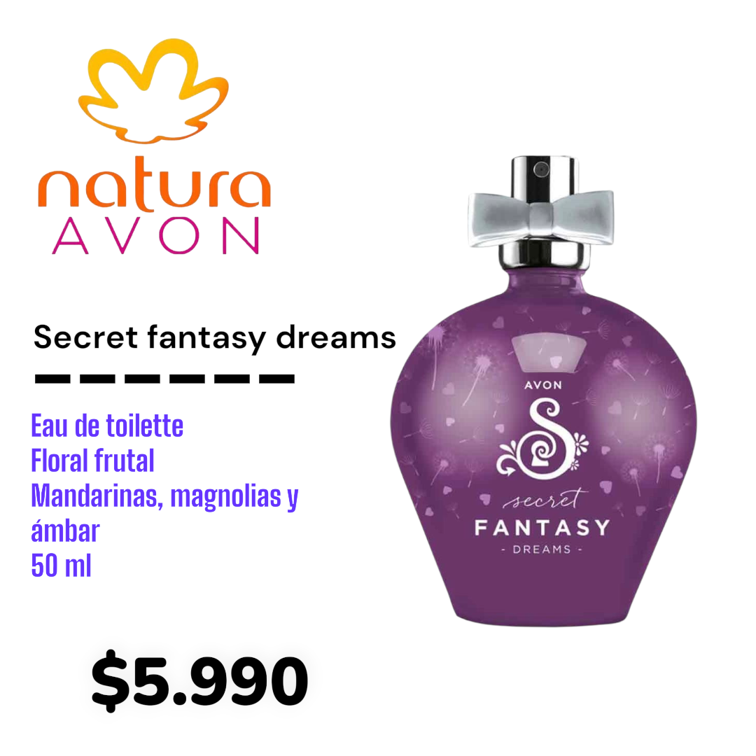 Perfume Avon Secret Fantasy Dreams 50ml