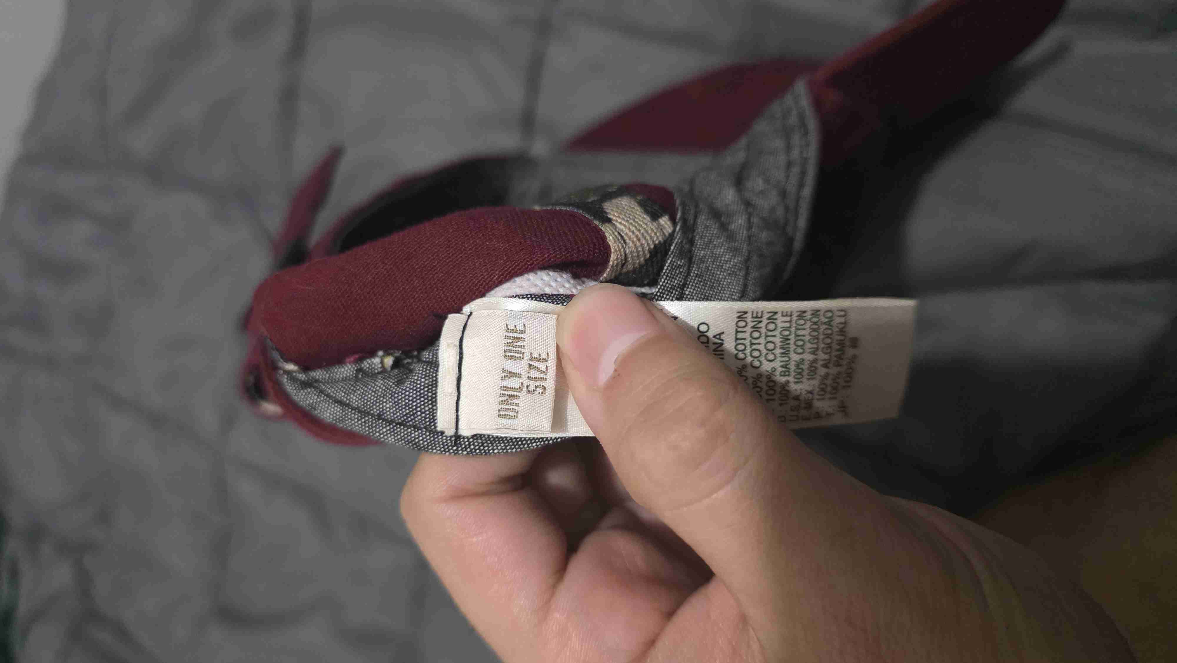 Gorra burdeos Diesel 1978 - miniatura 4