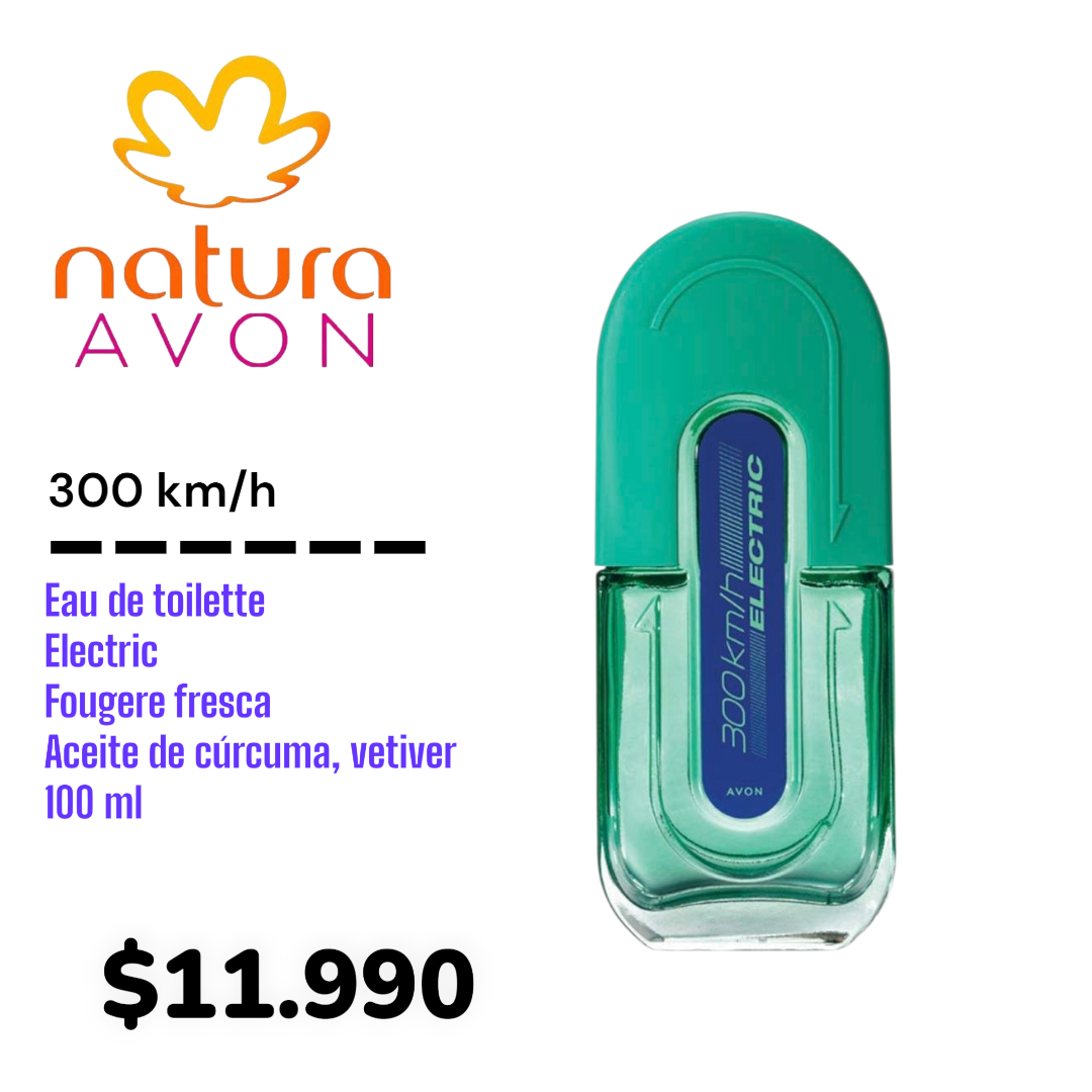 Perfume Natura Avon 300 km/h 100 ml