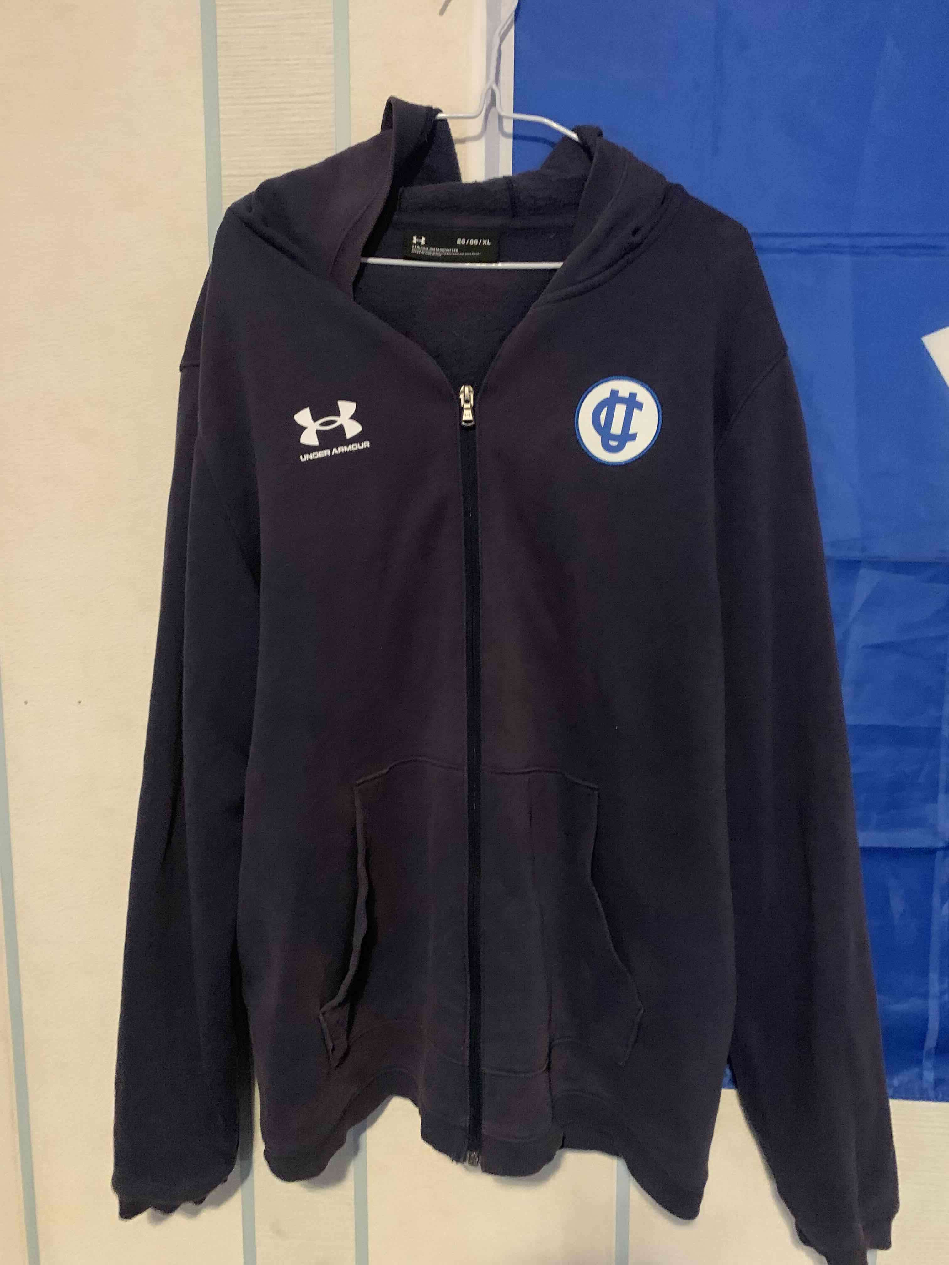 Polerón Under Armour azul marino - miniatura 1