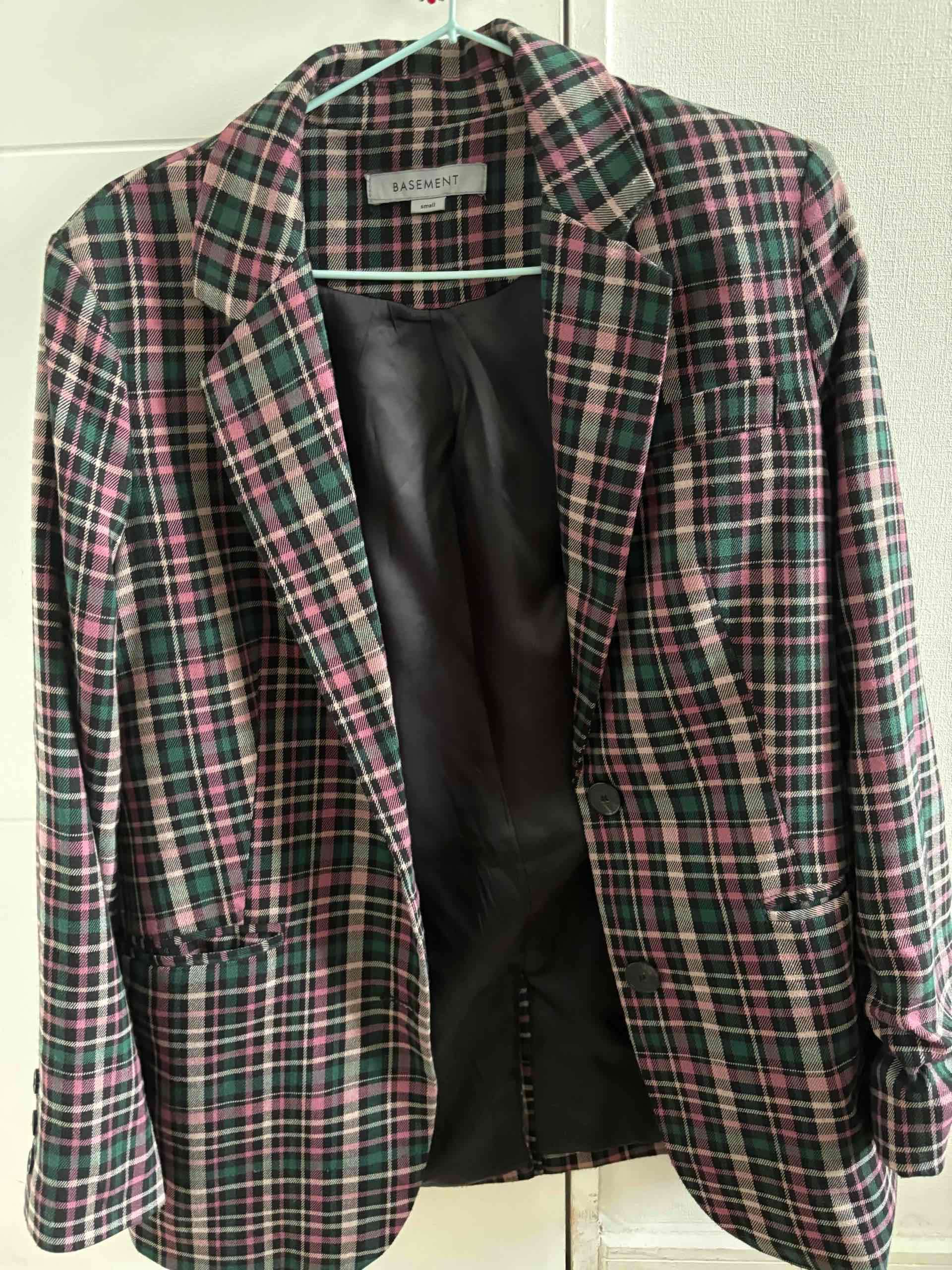 Blazer a cuadros Basement - miniatura 1