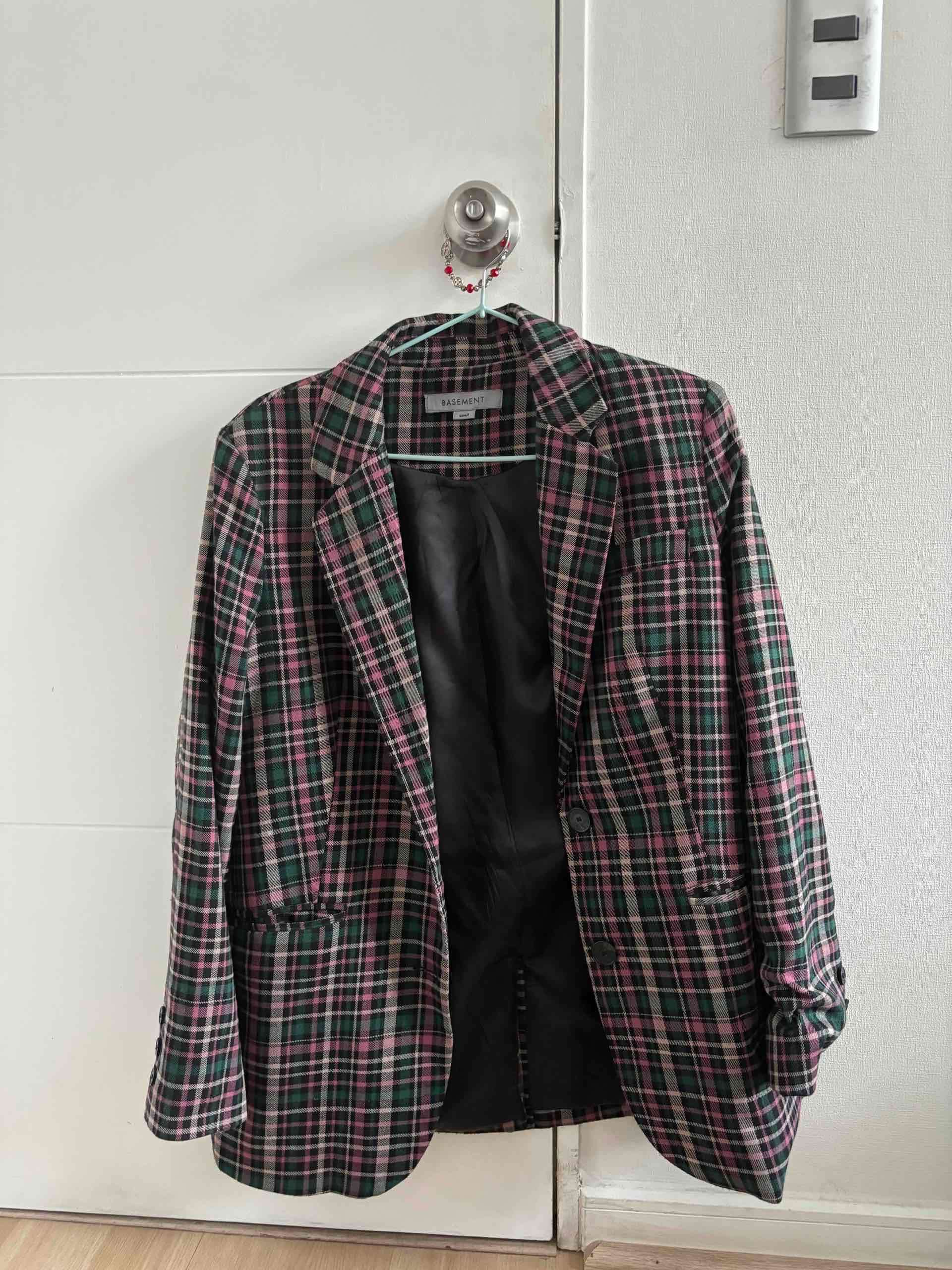 Blazer a cuadros Basement - miniatura 2