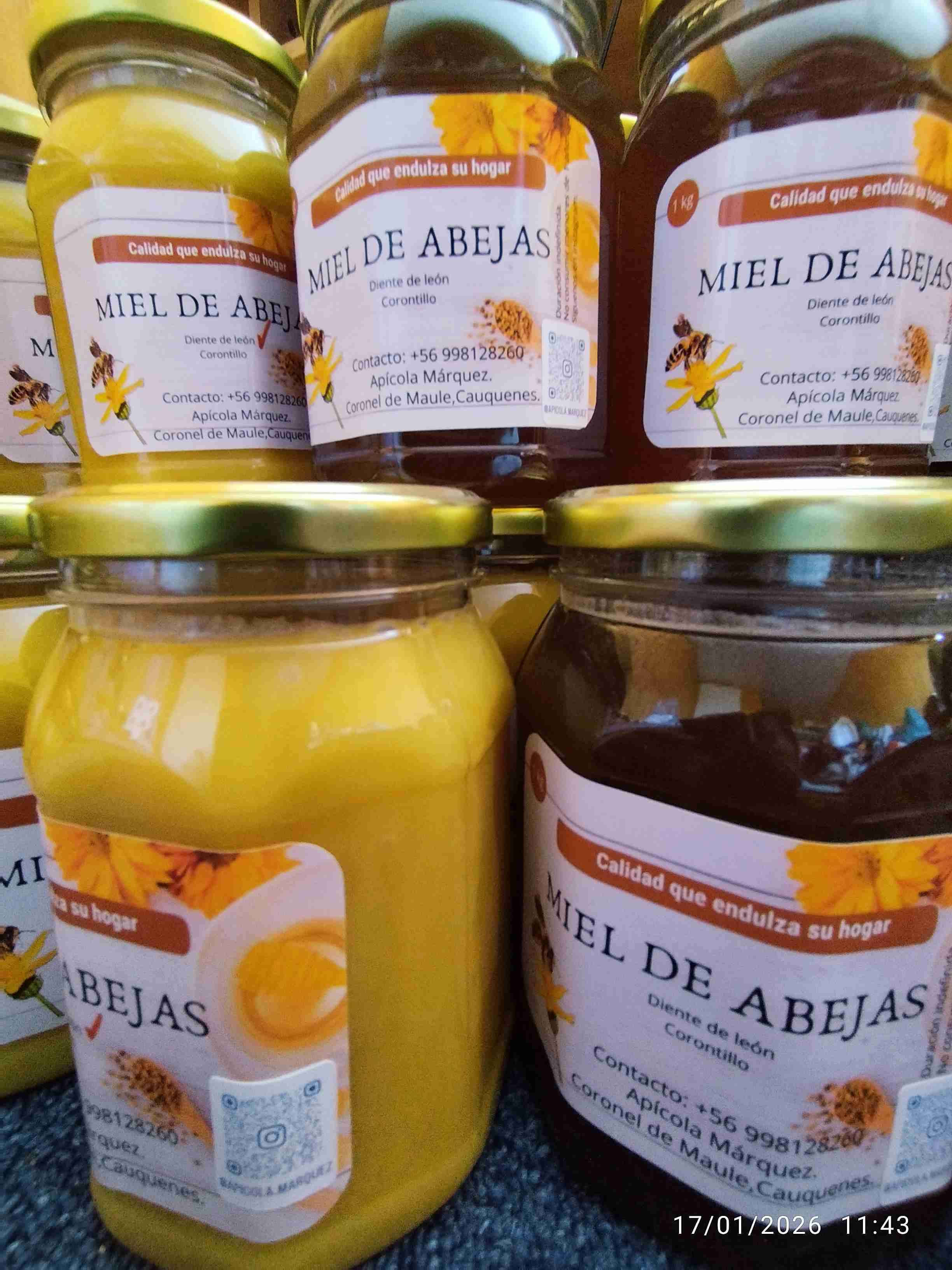 Tarro de miel de abejas 1kg - miniatura 4