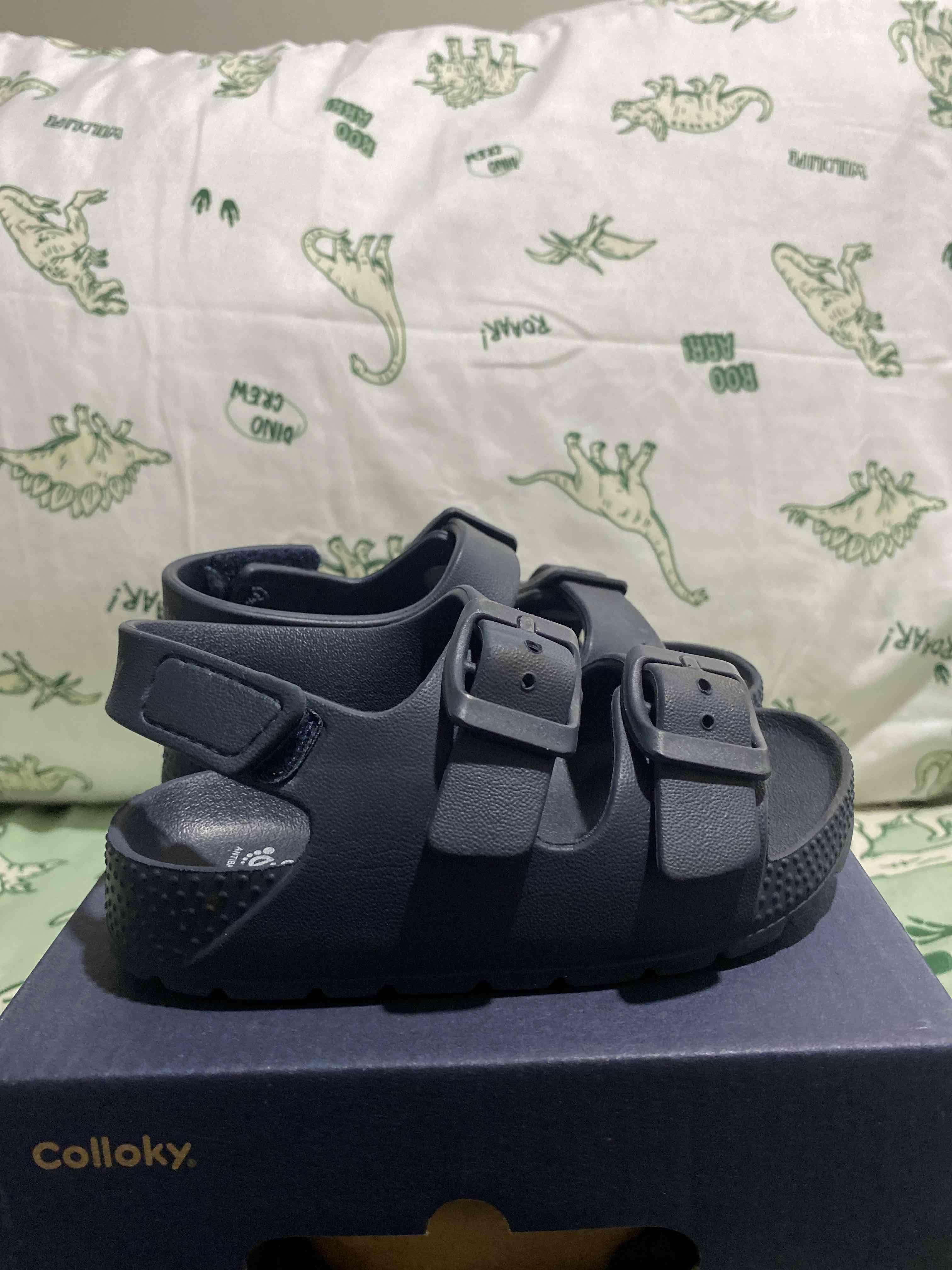 Sandalias azul marino Colloky talla 23 - miniatura 2