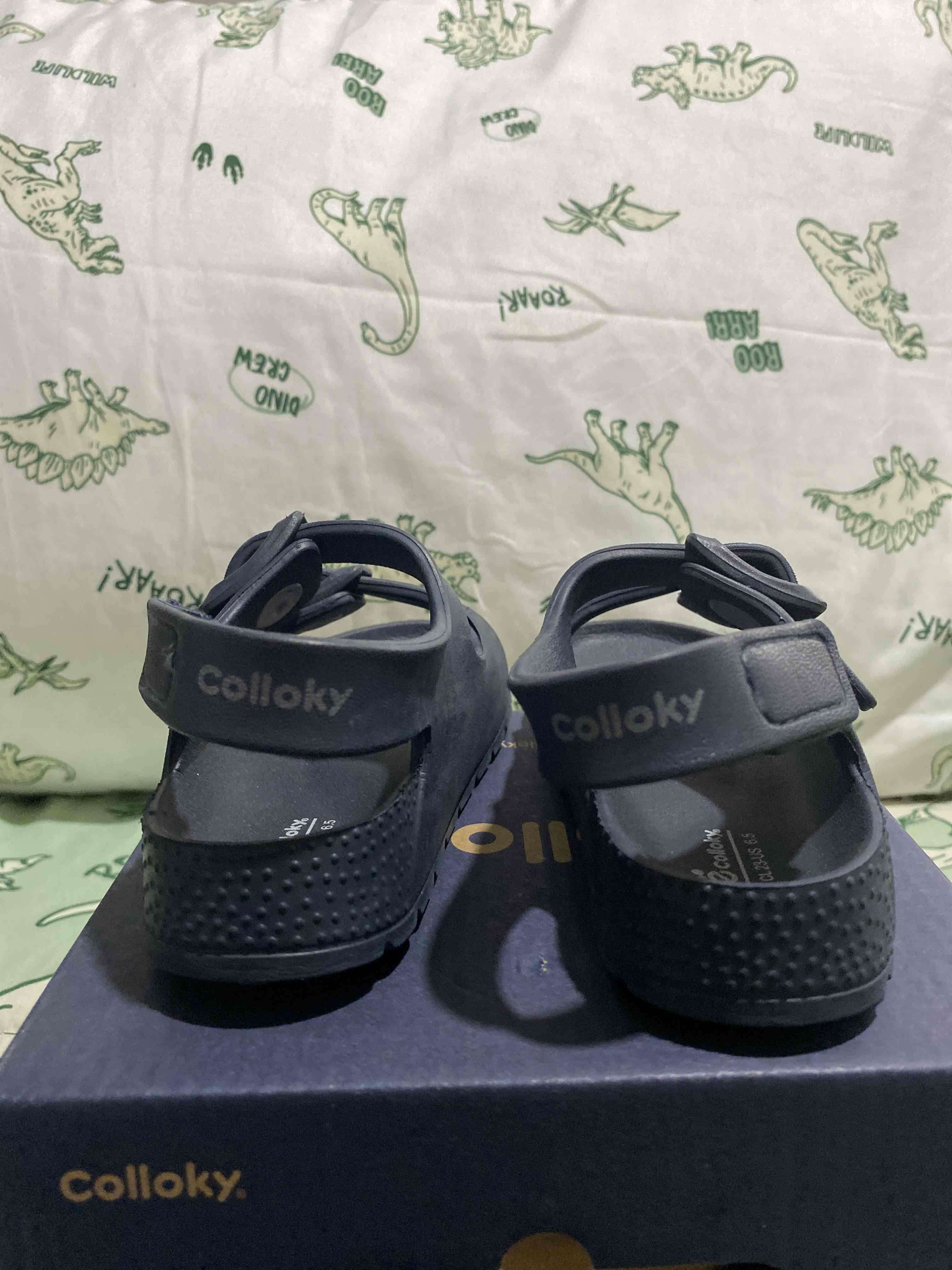 Sandalias azul marino Colloky talla 23 - miniatura 4