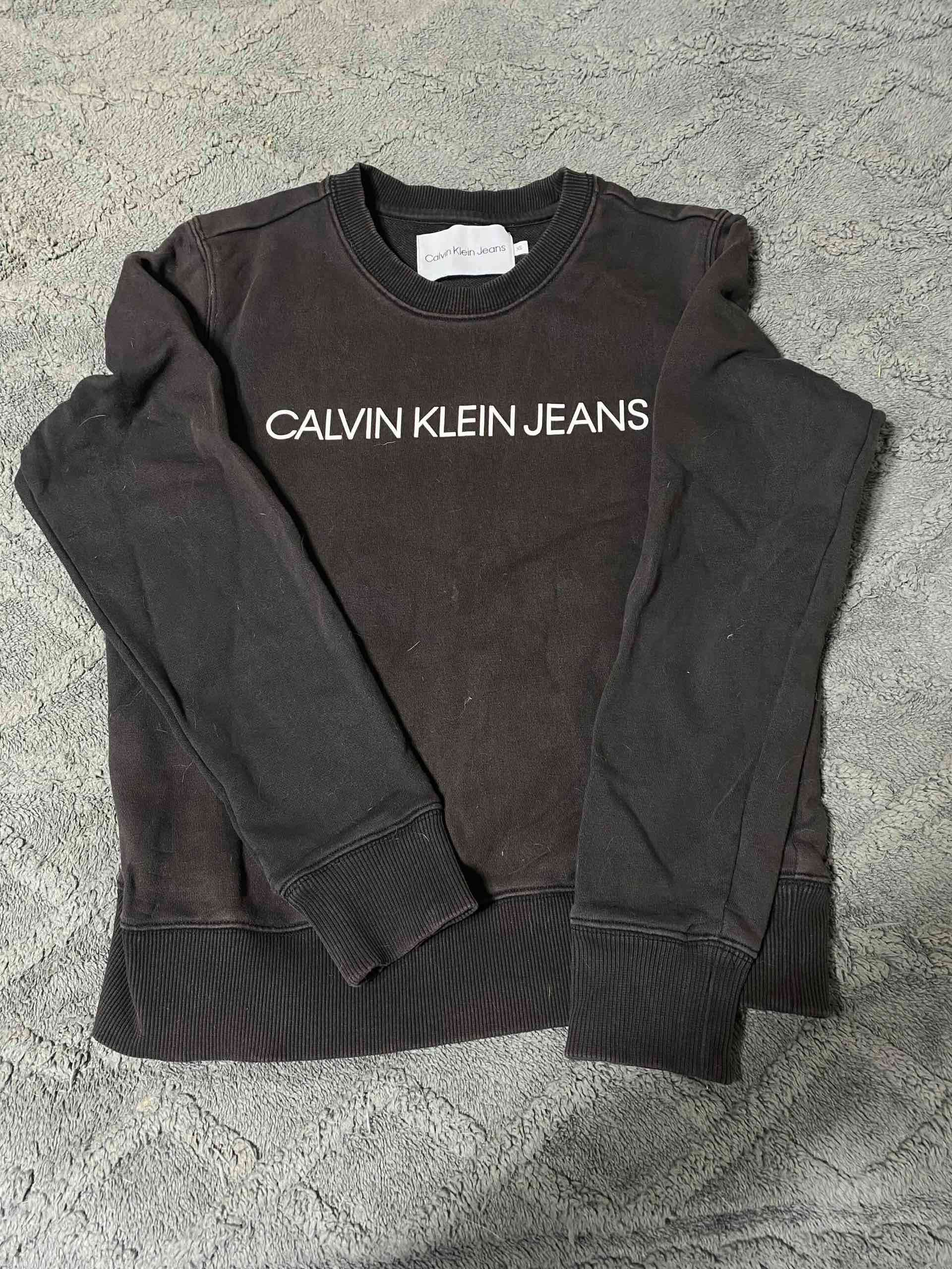 Polerón Calvin Klein Jeans negro - miniatura 1
