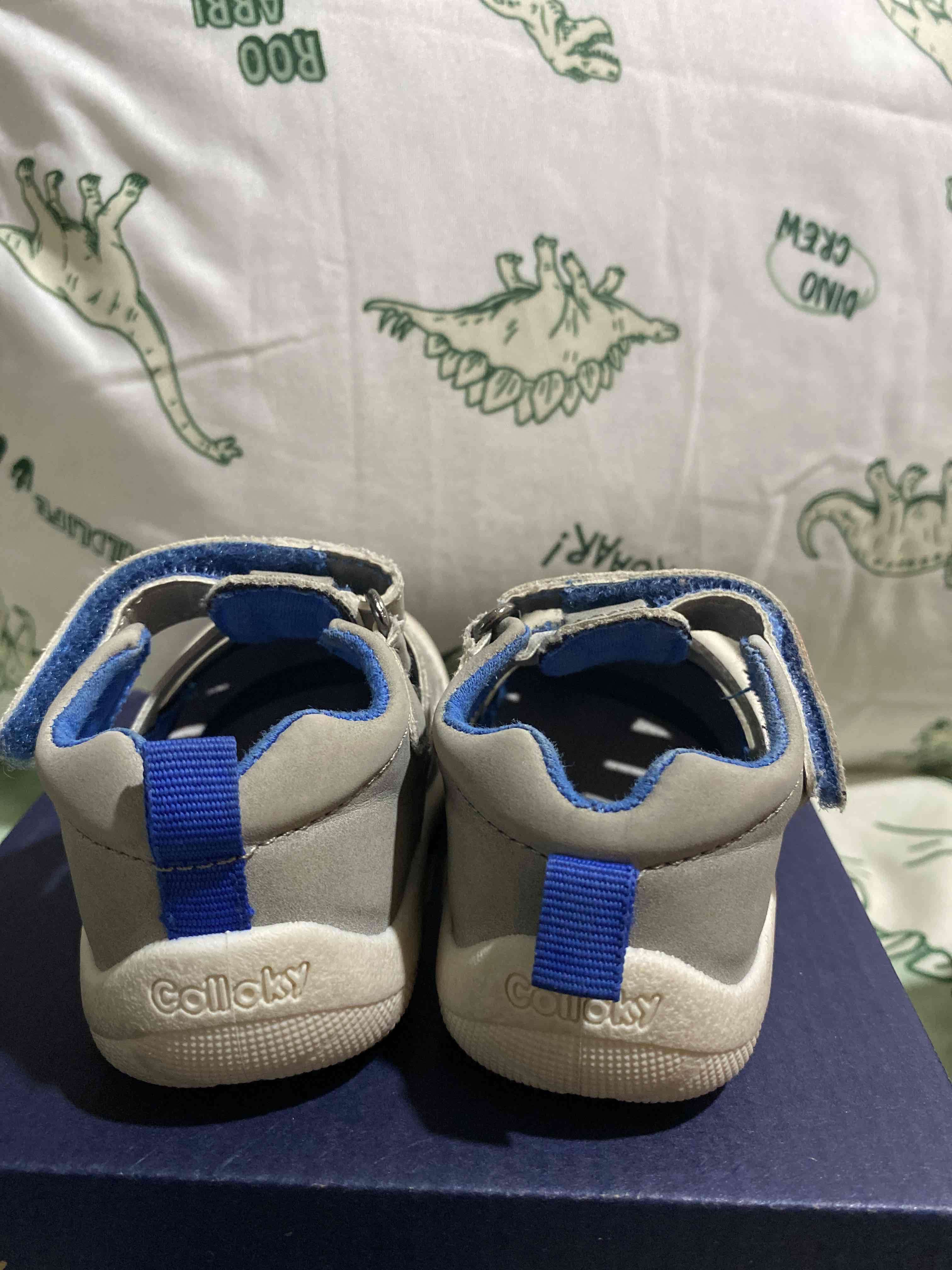 Sandalias gris Colloky talla 17 - miniatura 3