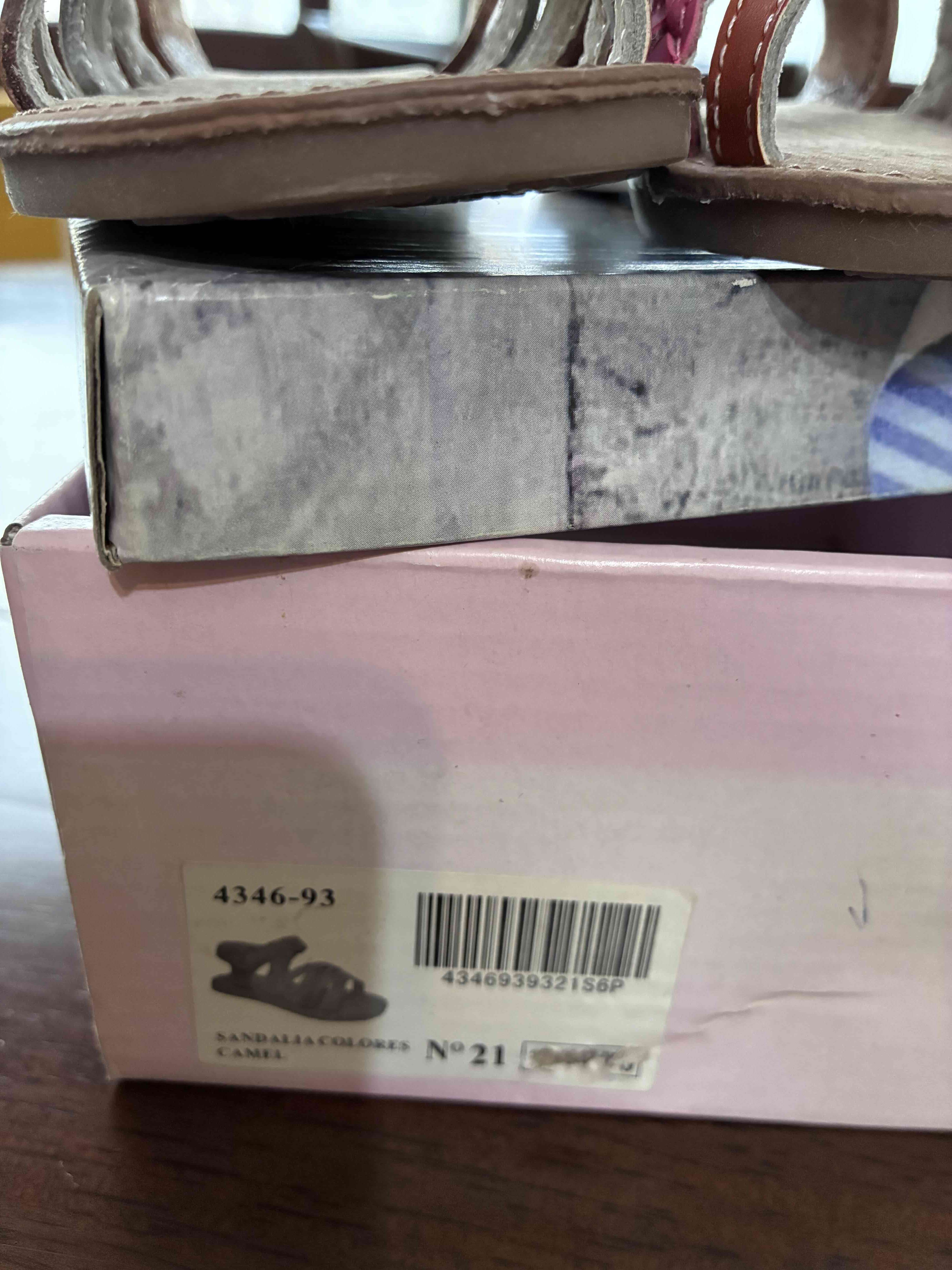 Sandalias coloridas para niña Opaline - miniatura 2