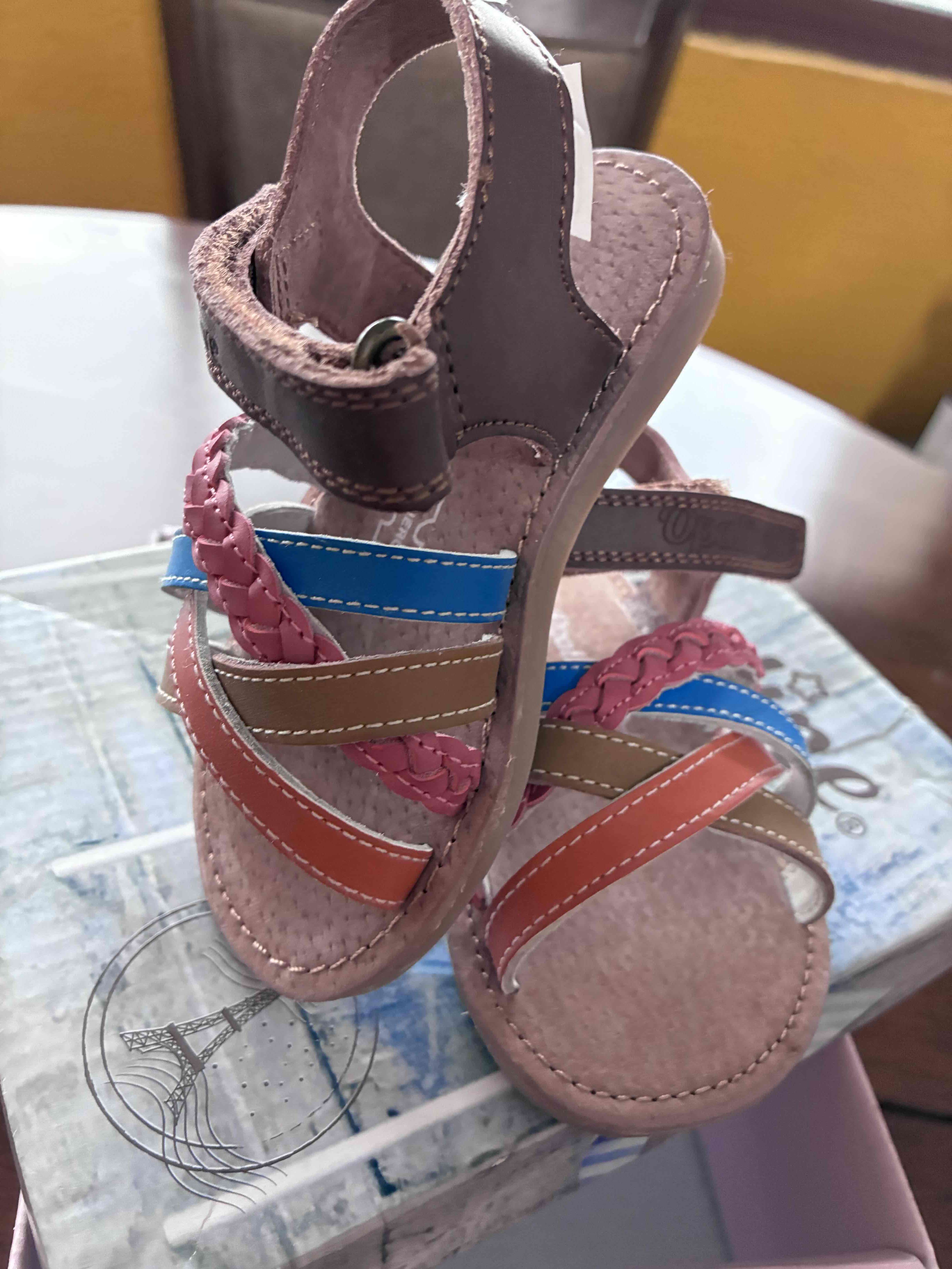 Sandalias coloridas para niña Opaline - miniatura 3