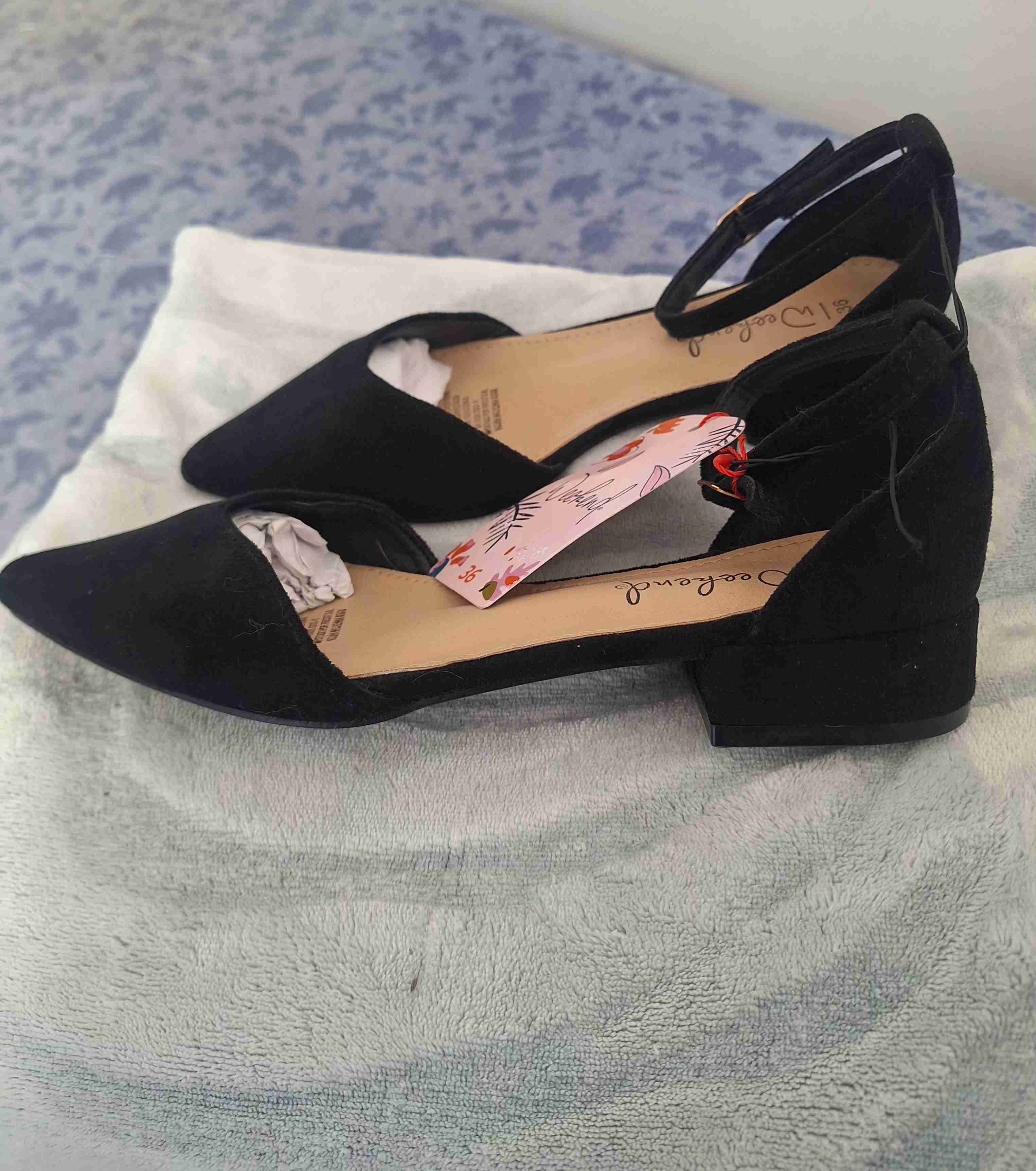 Zapatos negros con etiqueta - miniatura 3