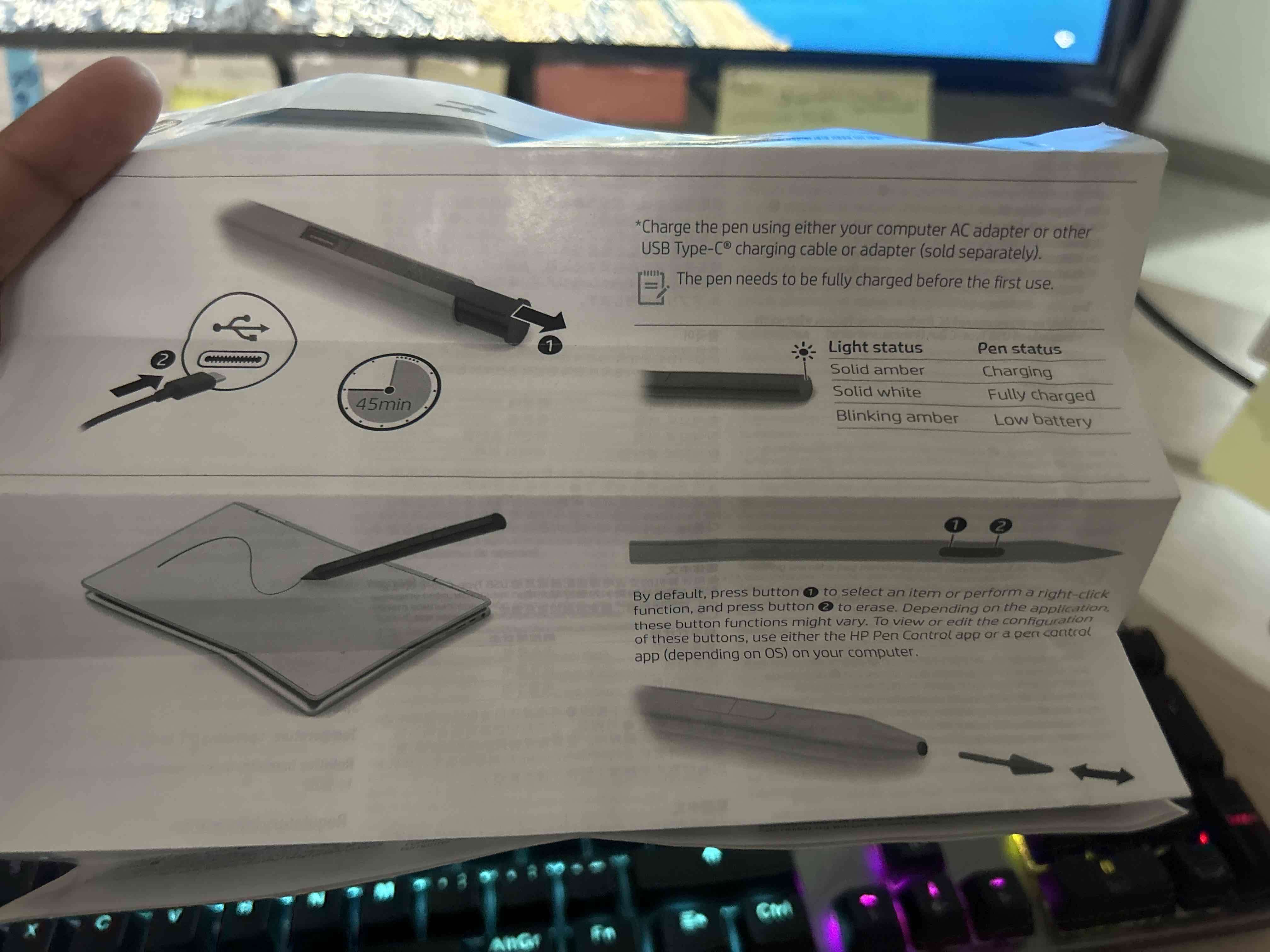 Lápiz óptico HP nuevo - miniatura 4