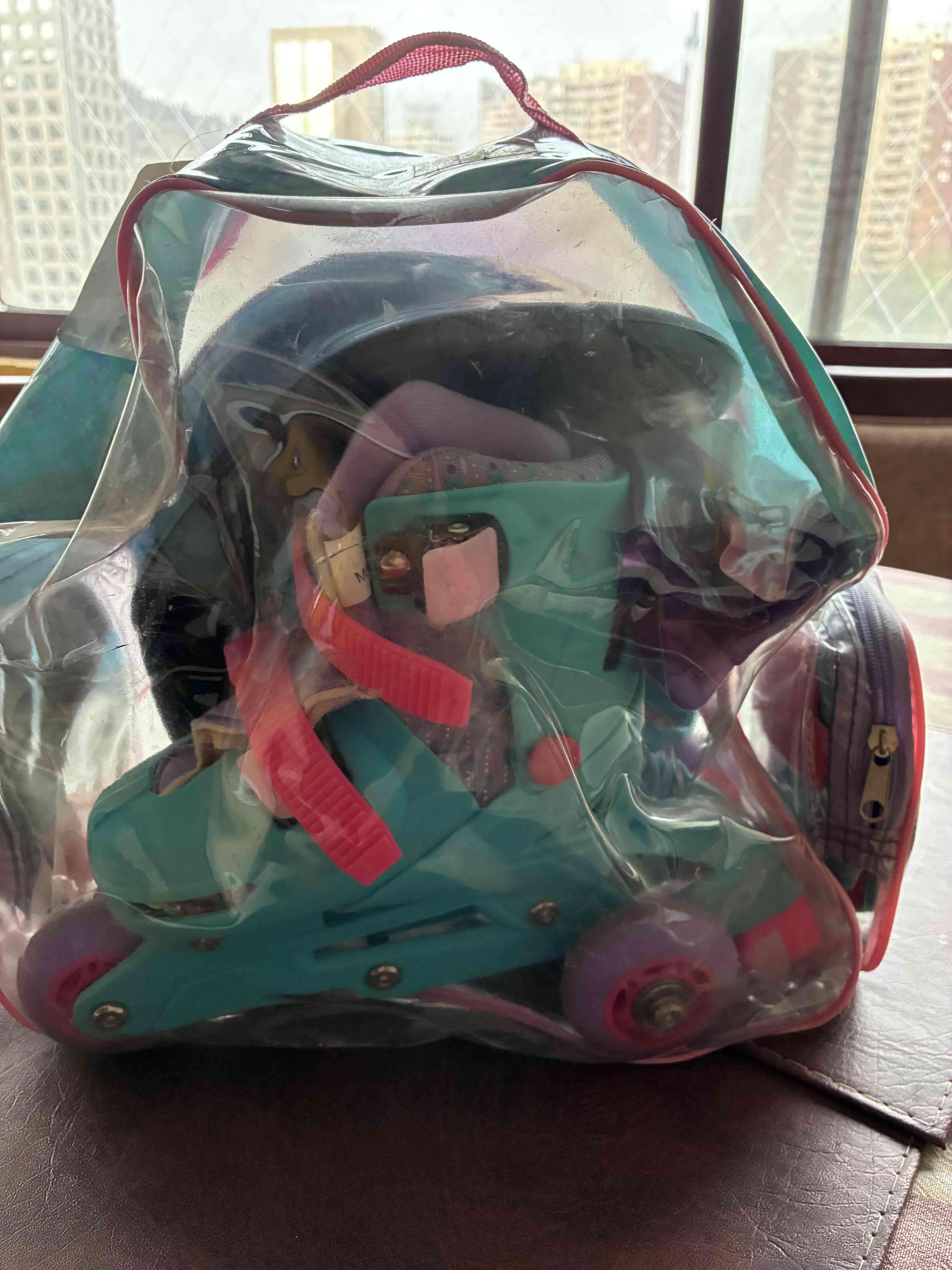 Patines infantiles Frozen con casco y rodilleras - miniatura 3