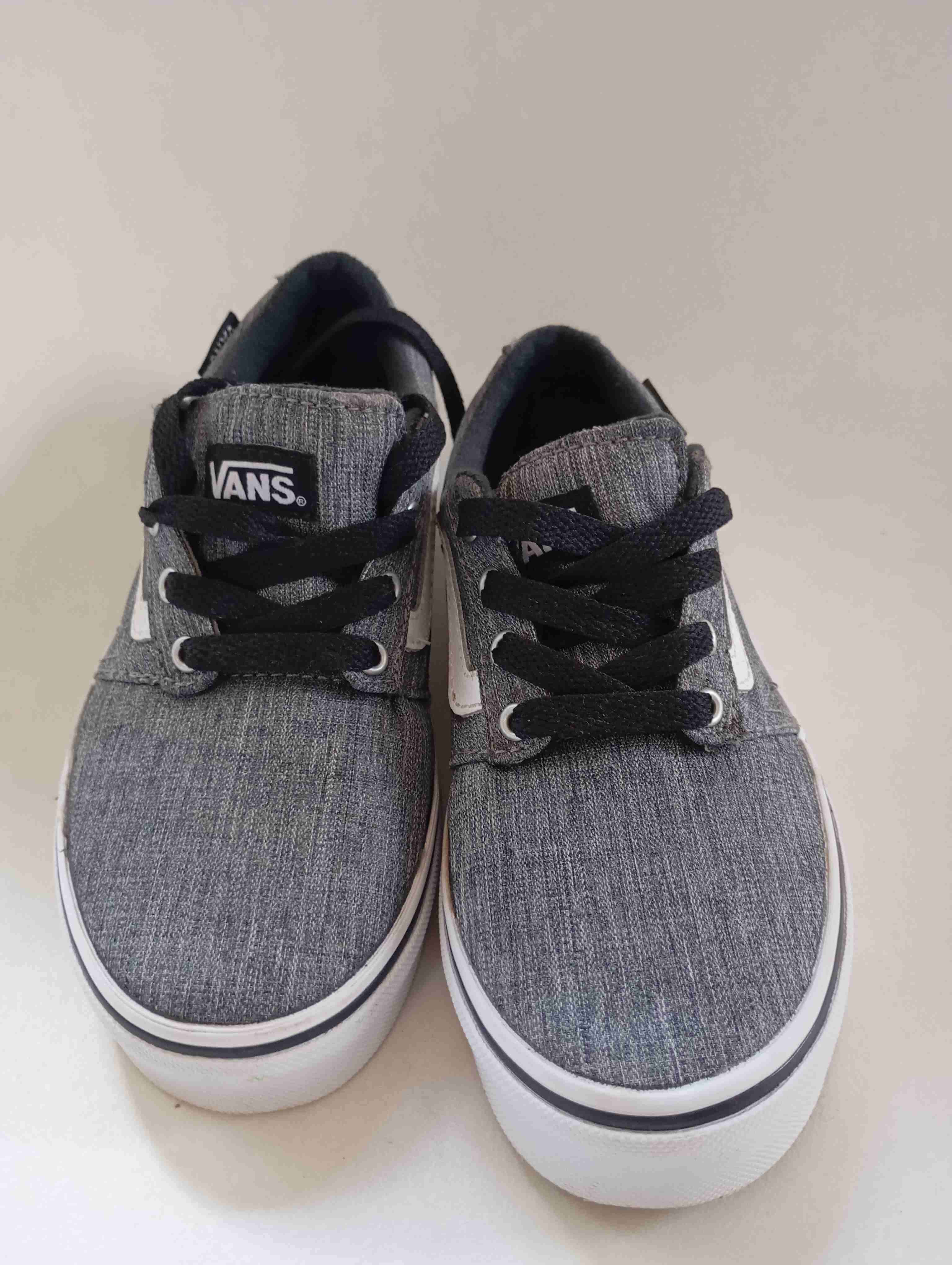 Zapatillas Vans grises aspecto nuevo - miniatura 3