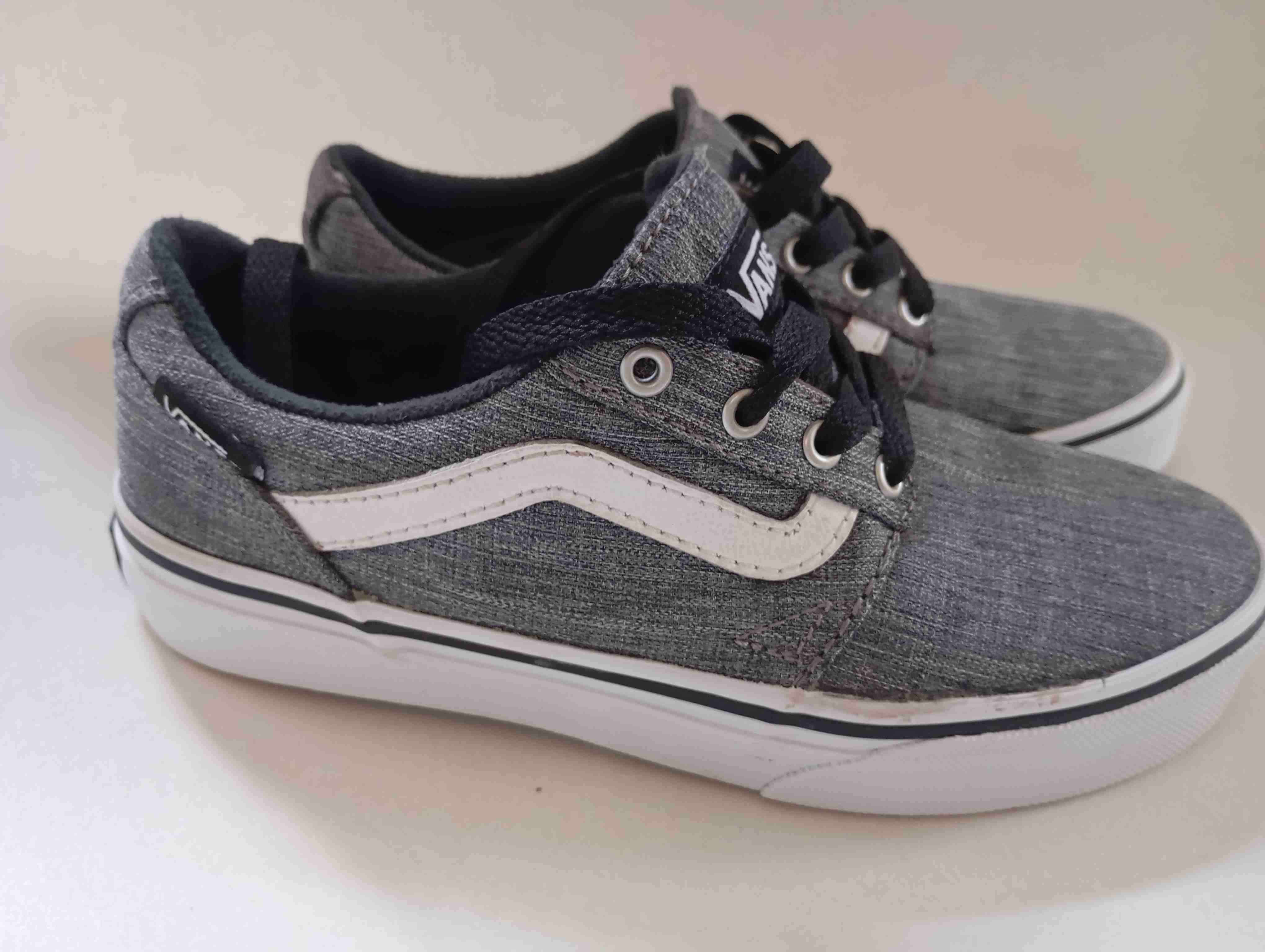 Zapatillas Vans grises aspecto nuevo - miniatura 5