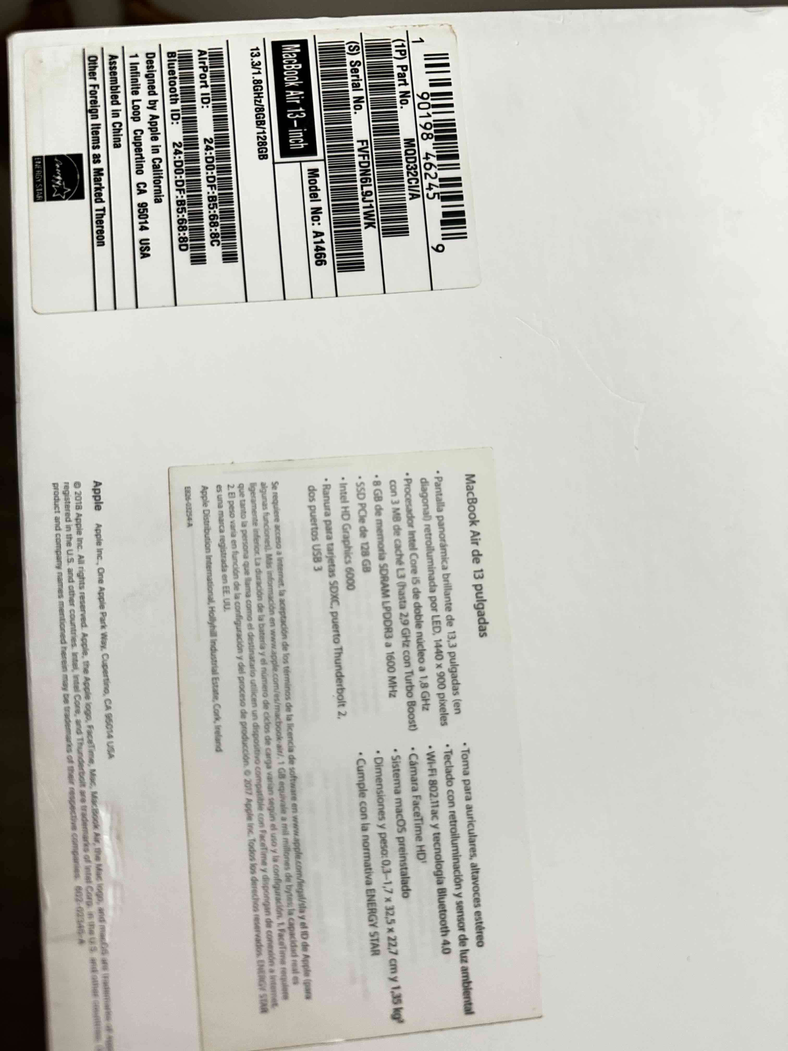 Laptop MacBook Air 13'' - miniatura 3