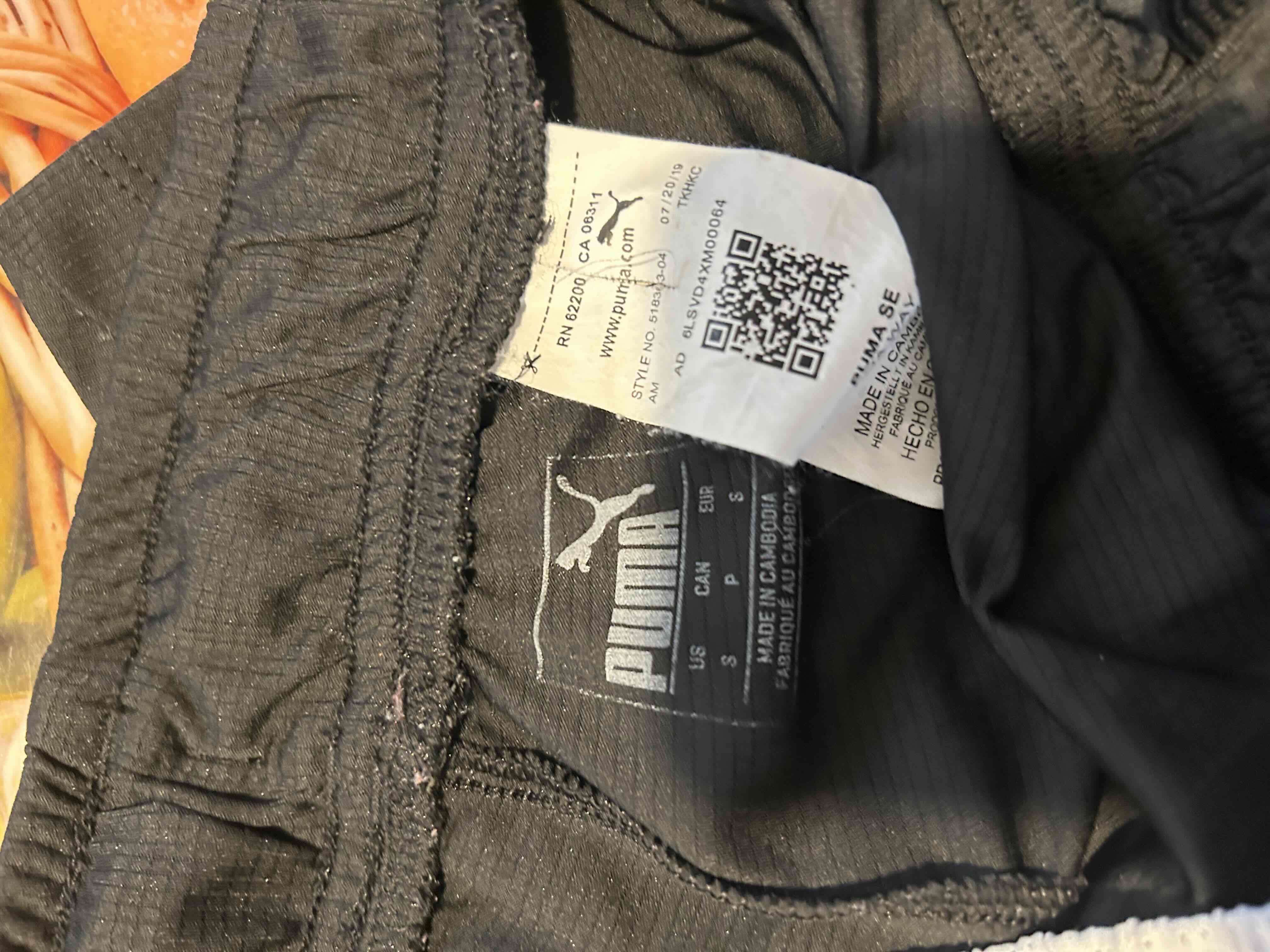 Shorts deportivos negros Puma - miniatura 4