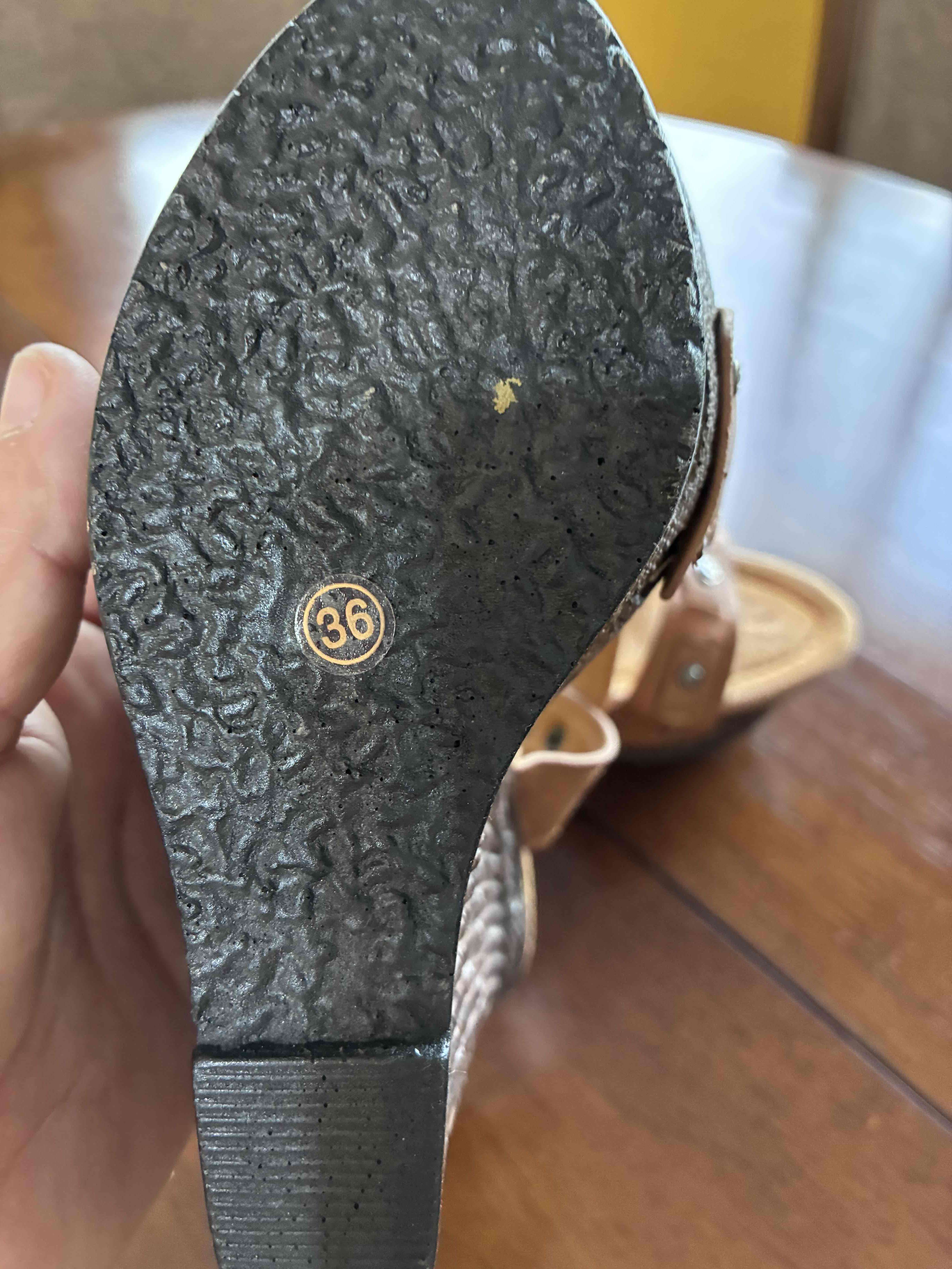 Sandalias plataforma café Bonnyfranco - miniatura 4