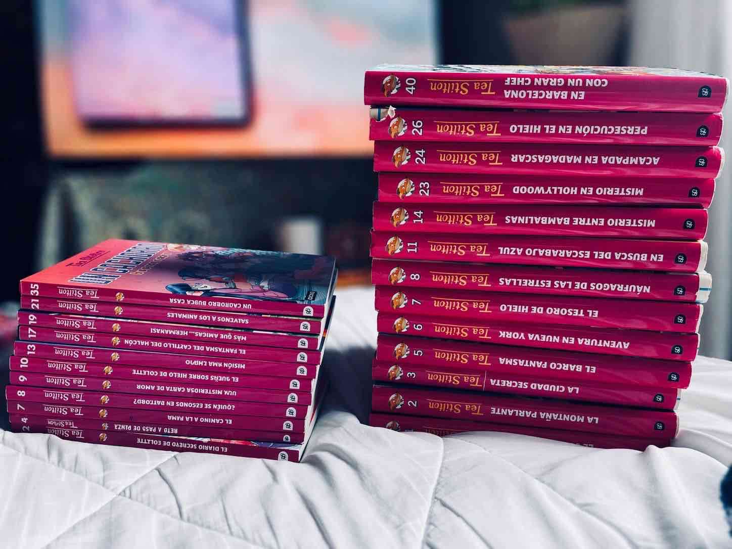 Colección de libros Tea Stilton