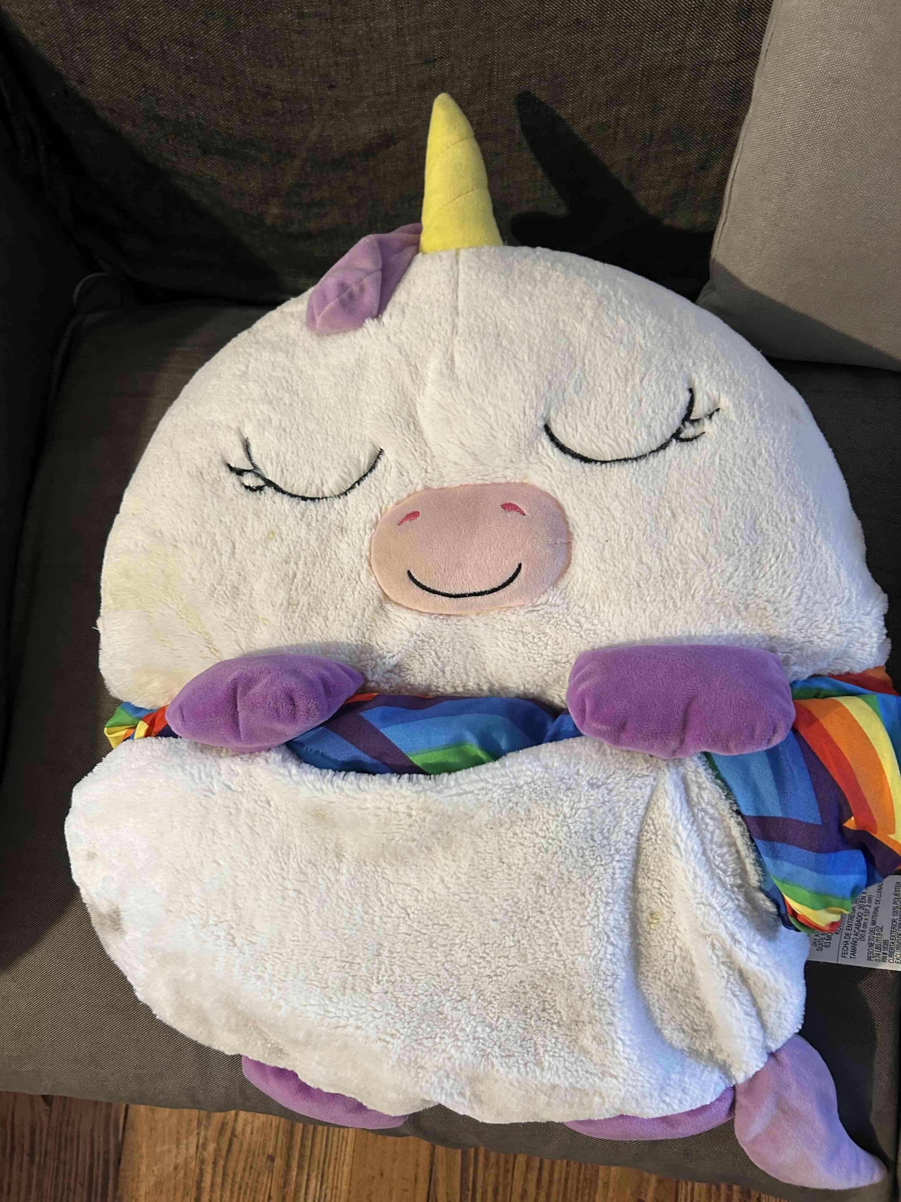 Happy nappers de unicornio arcoíris - miniatura 1