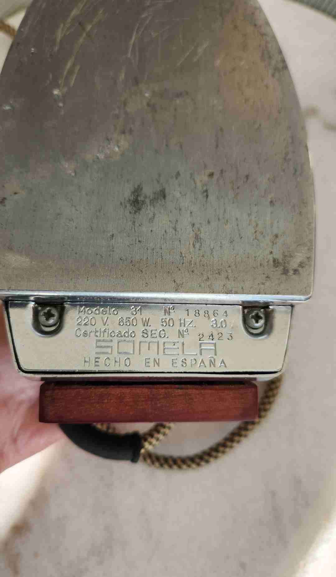 Plancha vintage Somela - miniatura 6