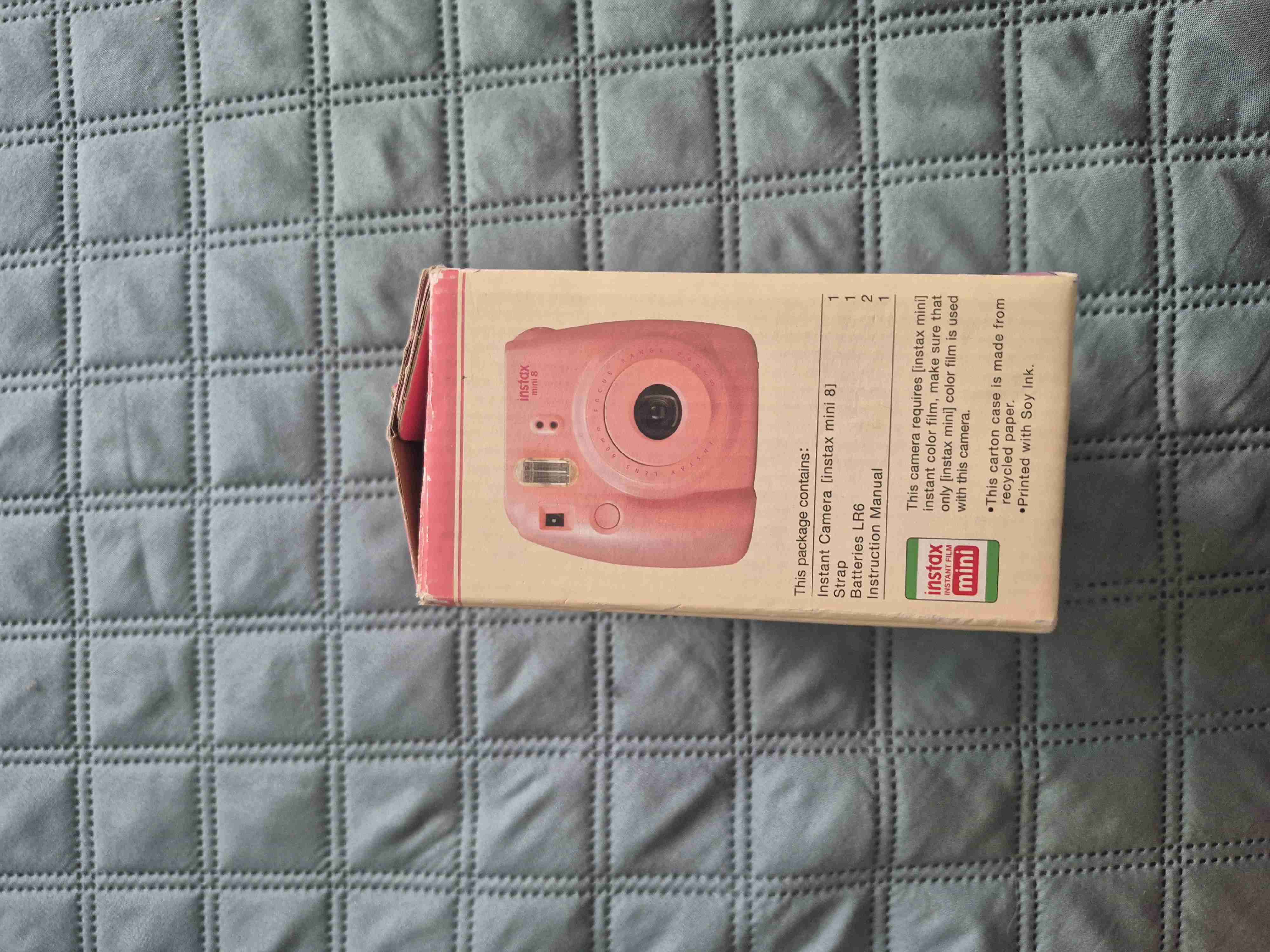 Cámara instantánea rosa Instax Mini 8 - miniatura 4
