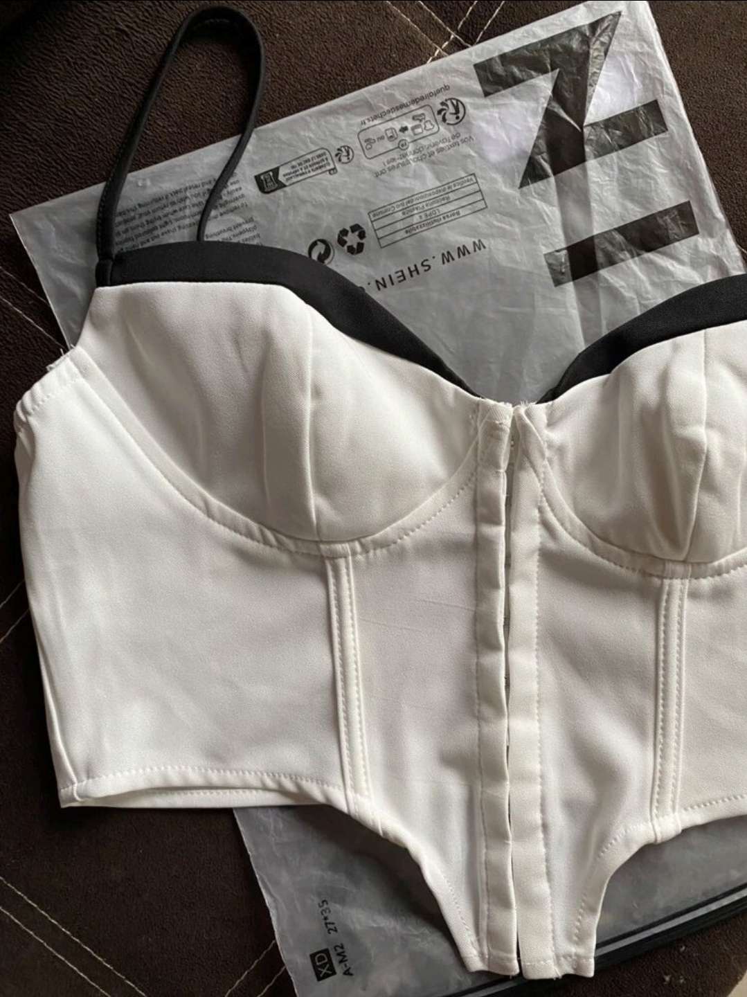 Top Blanco Talla S - miniatura 4