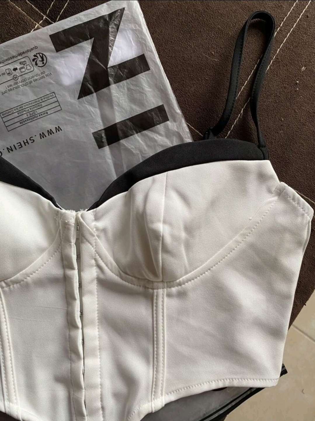 Top Blanco Talla S - miniatura 5