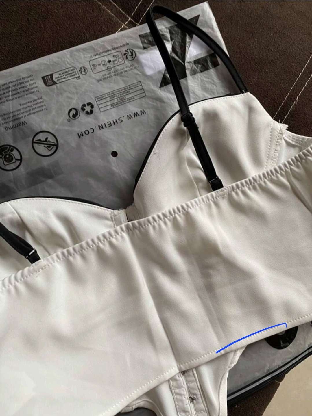 Top Blanco Talla S - miniatura 6