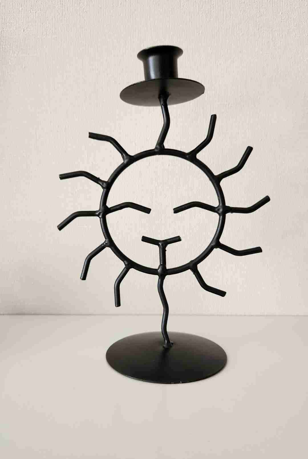 Candelabro diseño sol - miniatura 3