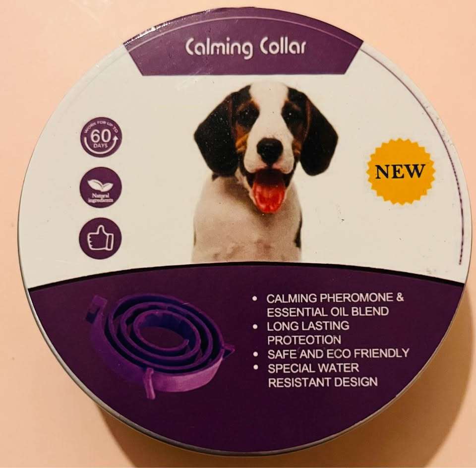 Collar calmante ajustable para perro - miniatura 1