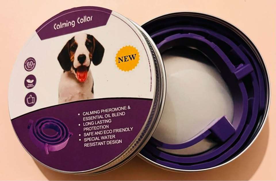 Collar calmante ajustable para perro - miniatura 2
