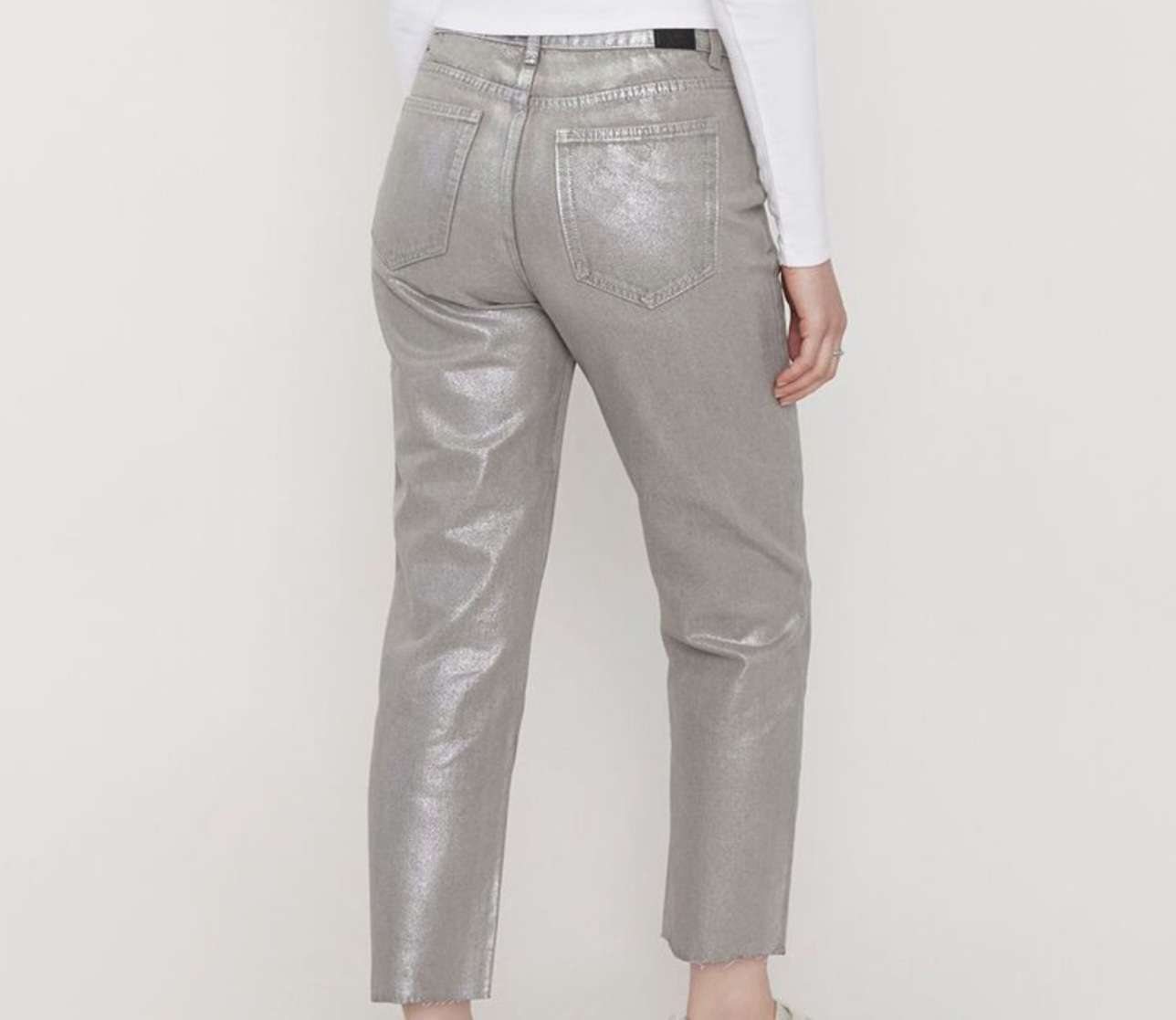 Jeans metalizados Talla 36 - miniatura 3