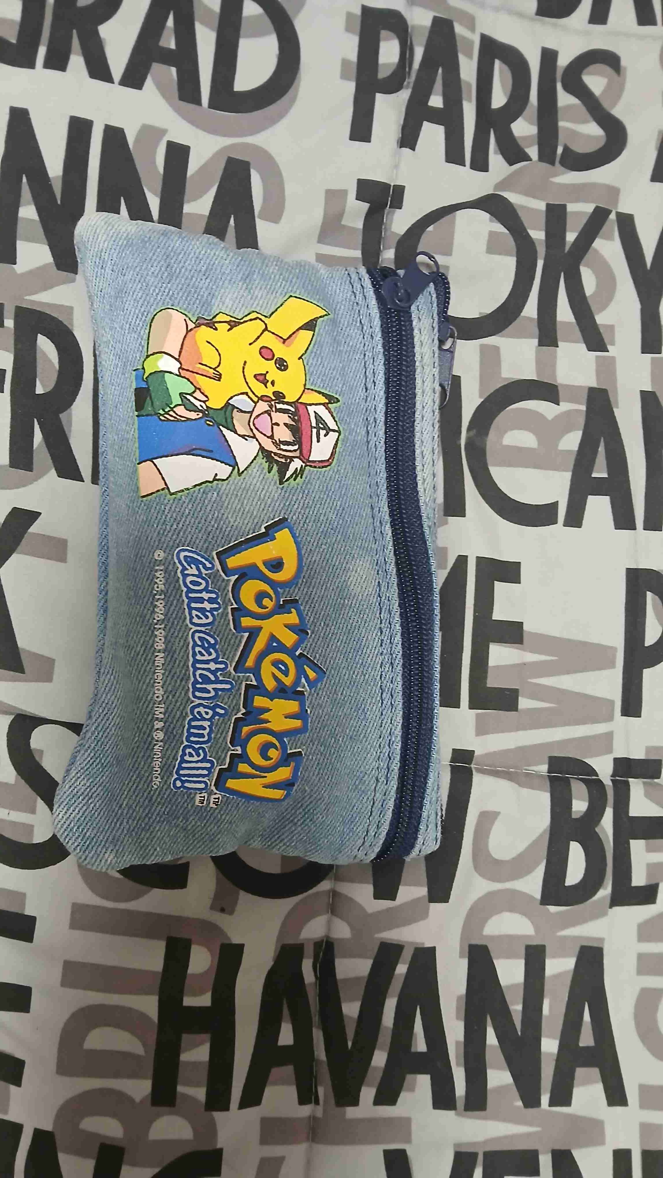 Estuche Pokemon Pikachu y Ash - miniatura 1