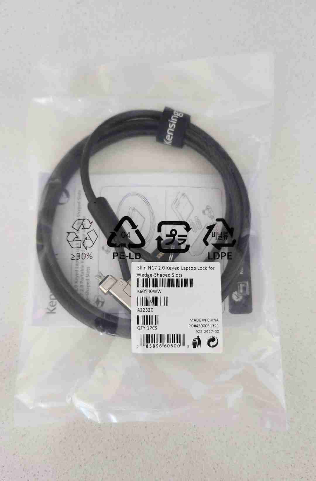 Candado para laptop Kensington - miniatura 1