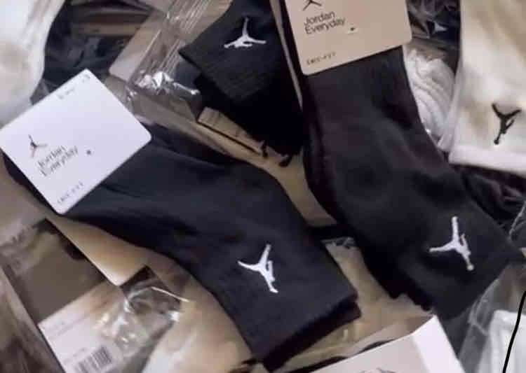 Calcetines deportivos negros