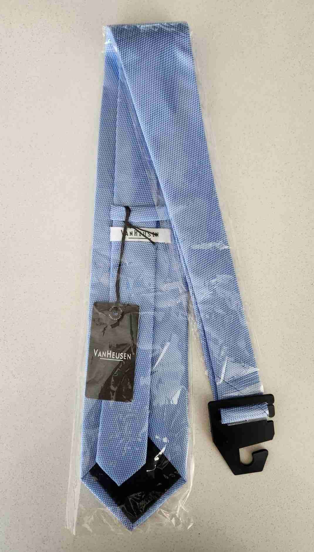 Corbata celeste Van Heusen - miniatura 3