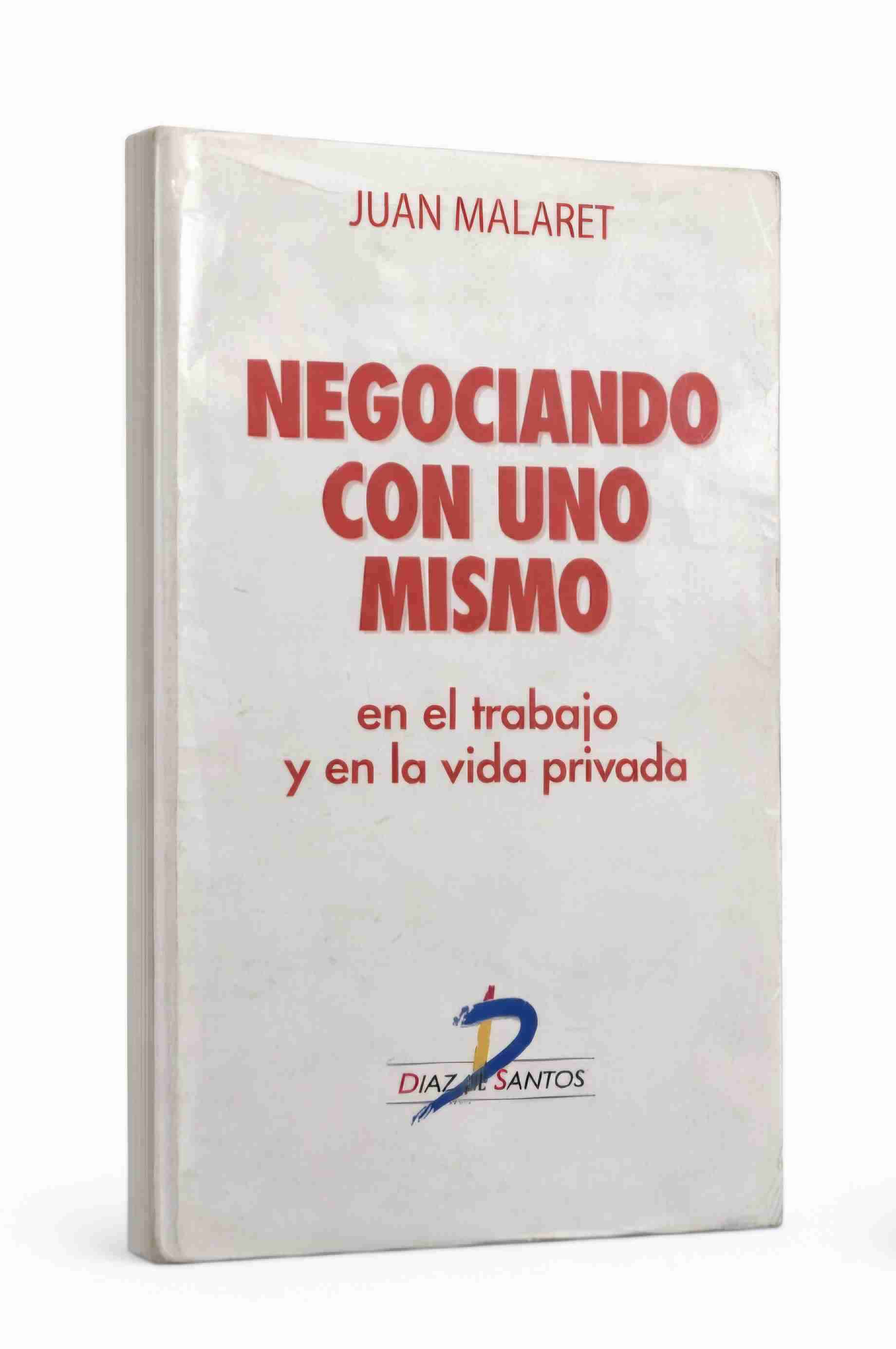 Libro Negociando con Uno Mismo