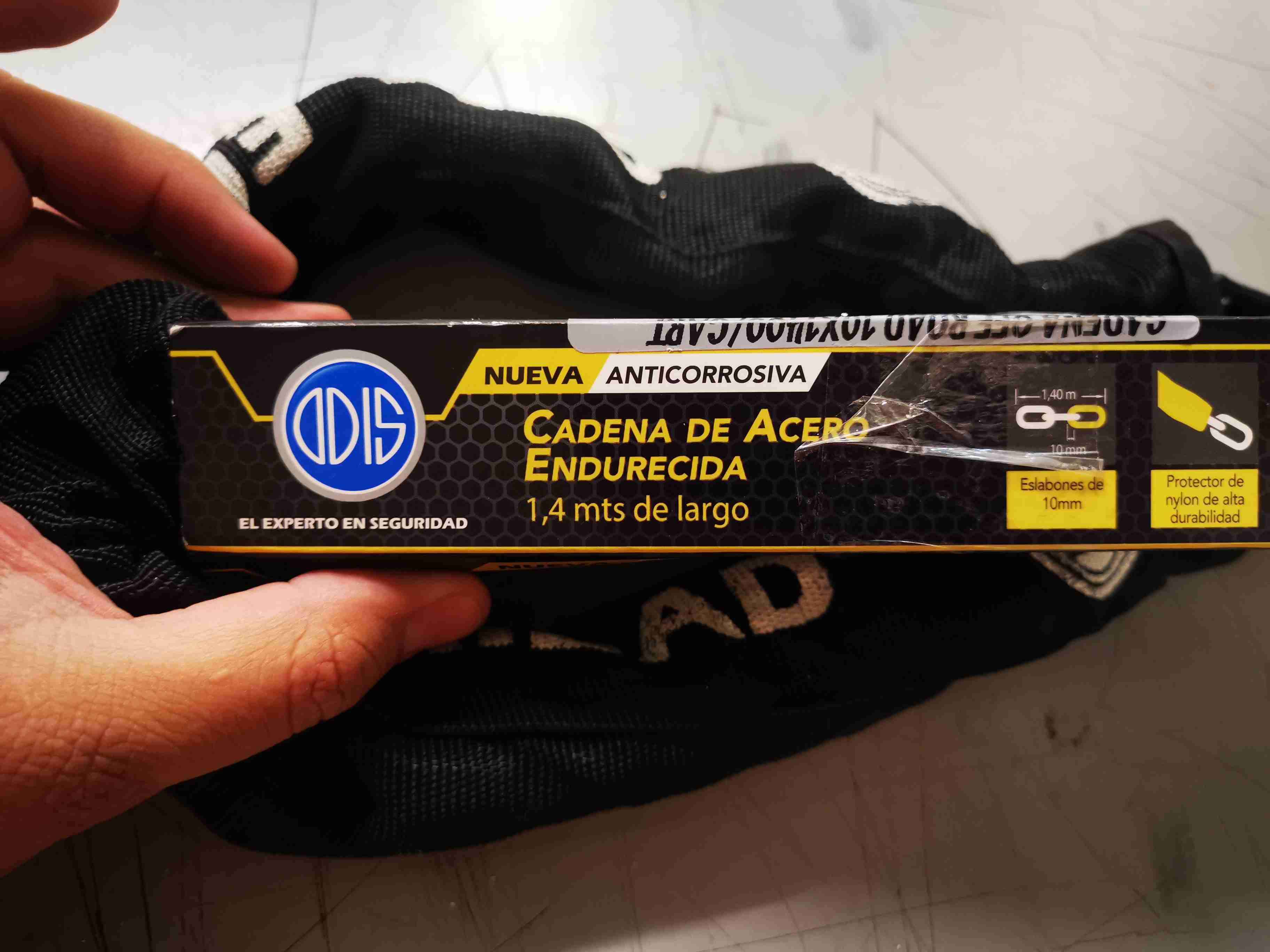 Cadena Odis de Acero Endurecida 1.4 mts - miniatura 2