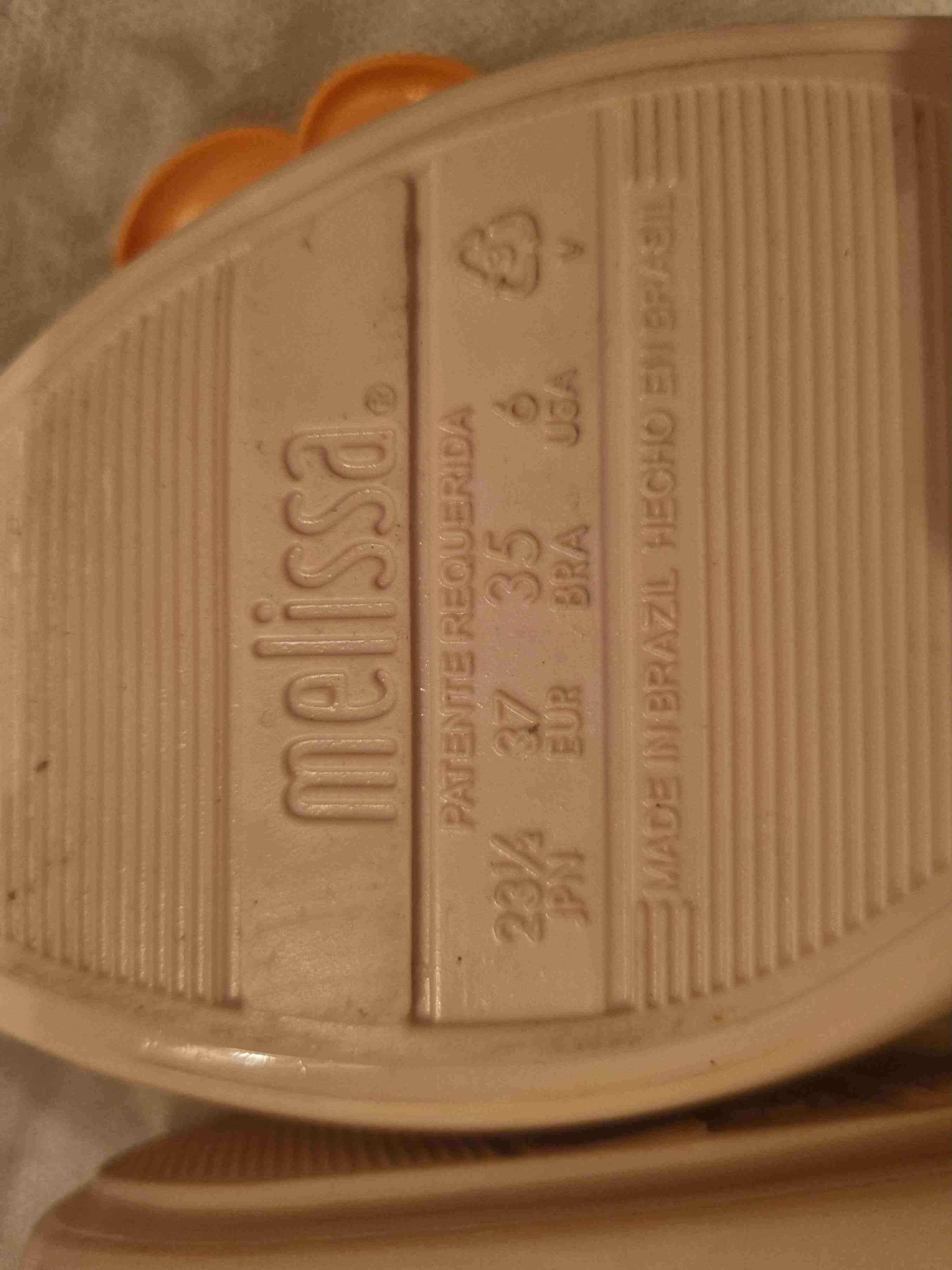 Zapatos Melissa planos beige con flores - miniatura 4