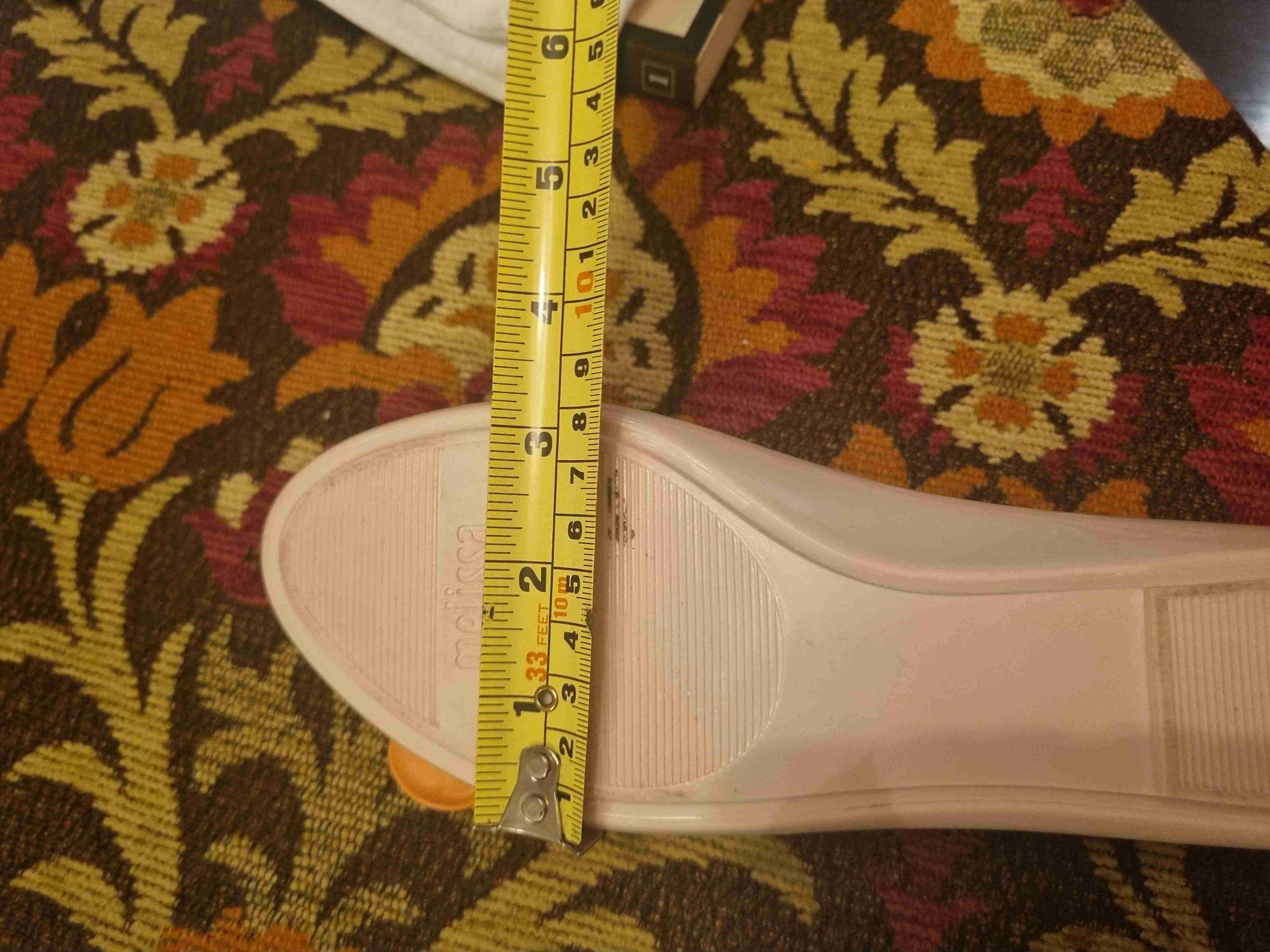 Zapatos Melissa planos beige con flores - miniatura 5